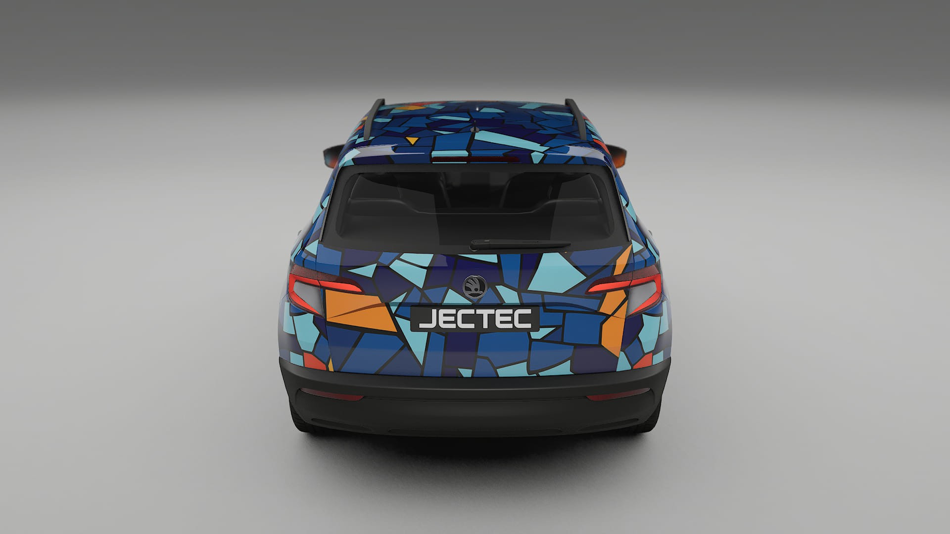 Škoda Karoq NU7 BARCELONA – Kit Wrap PPF Personalizat din Folie de Poliuretan Imprimabilă