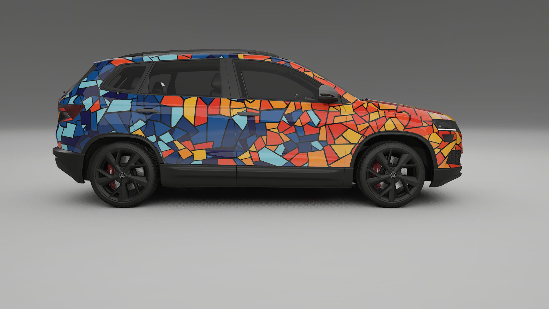 Škoda Karoq NU7 BARCELONA – Kit Wrap PPF Personalizat din Folie de Poliuretan Imprimabilă