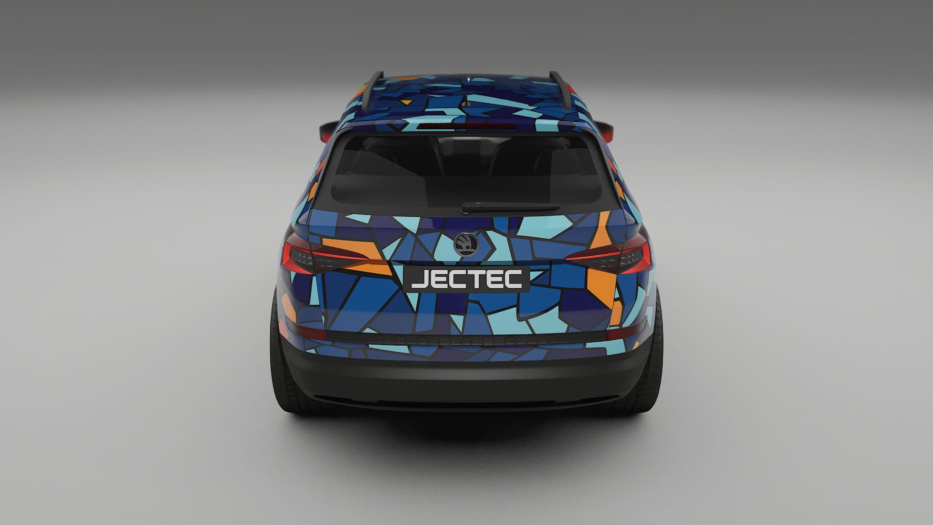 Škoda Kodiaq NS7 BARCELONA – Kit Wrap PPF Personalizat din Folie de Poliuretan Imprimabilă