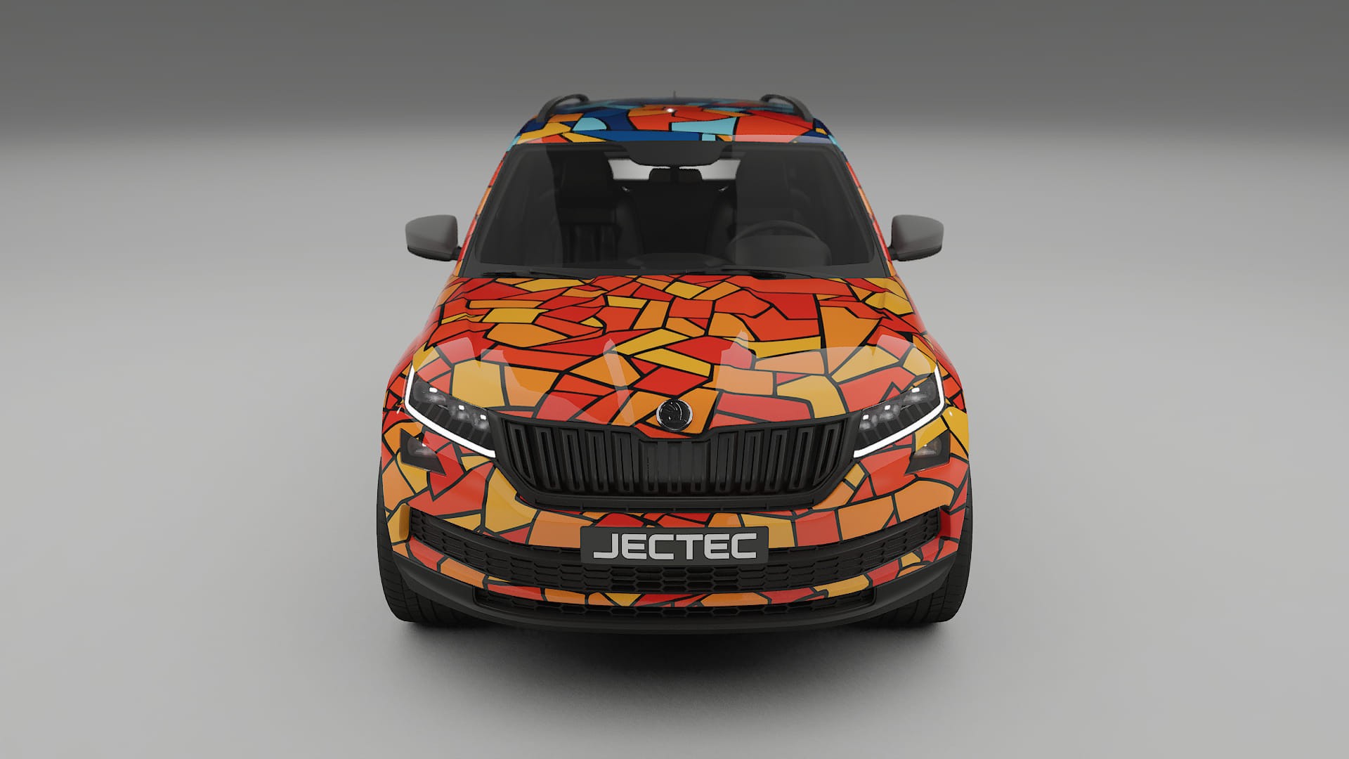 Škoda Kodiaq NS7 BARCELONA – Kit Wrap PPF Personalizat din Folie de Poliuretan Imprimabilă