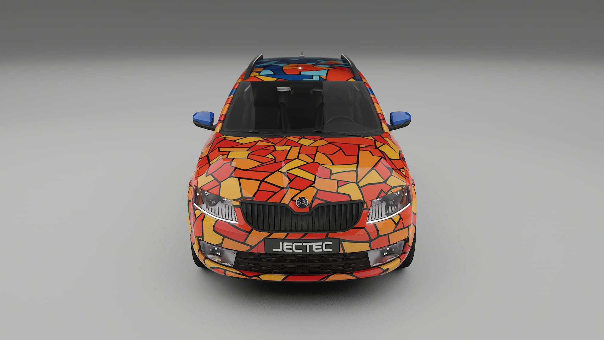 Škoda Octavia combi 5E BARCELONA – Kit Wrap PPF Personalizat din Folie de Poliuretan Imprimabilă
