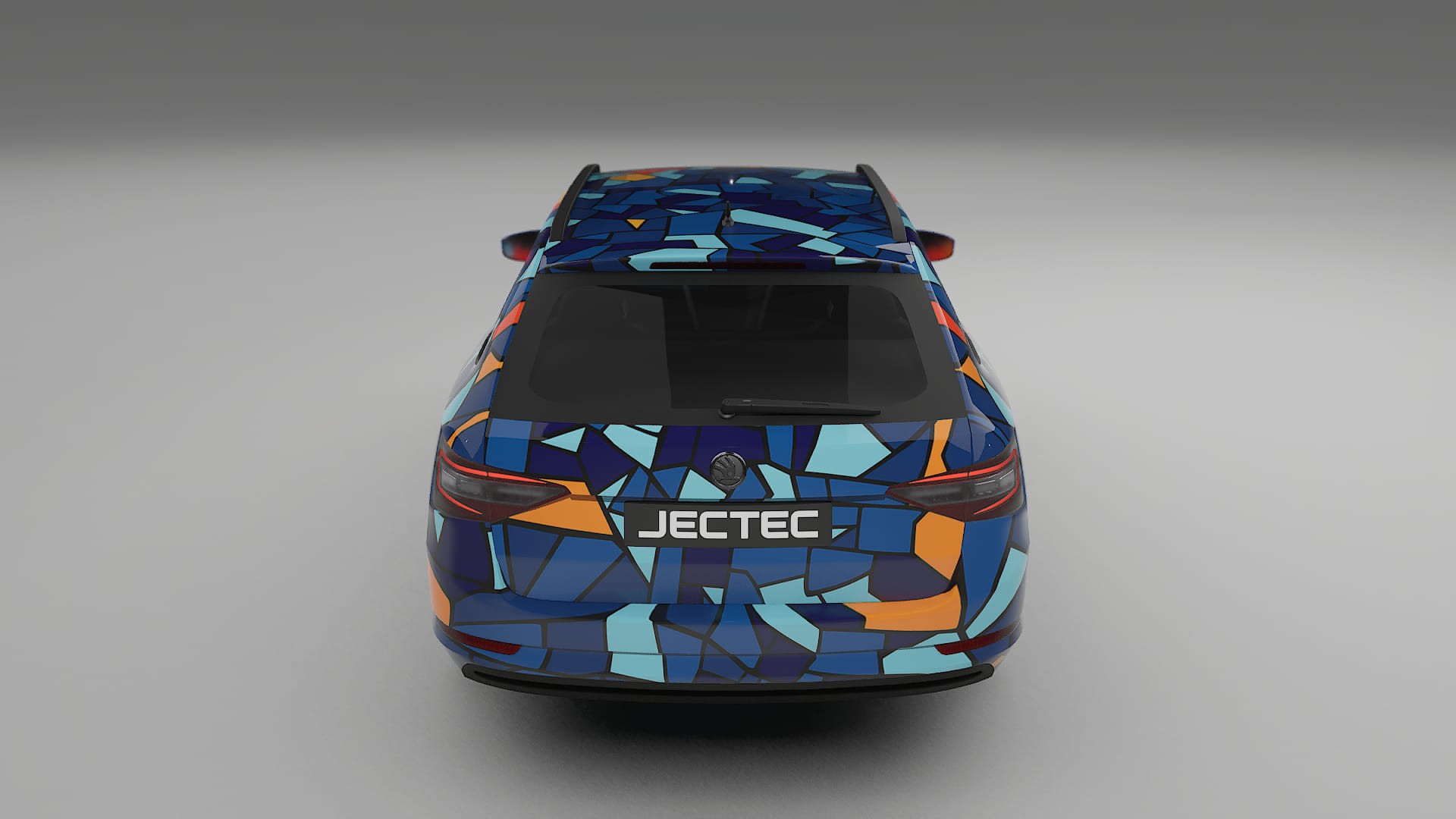 Škoda Superb B8 BARCELONA – Kit Wrap PPF Personalizat din Folie de Poliuretan Imprimabilă