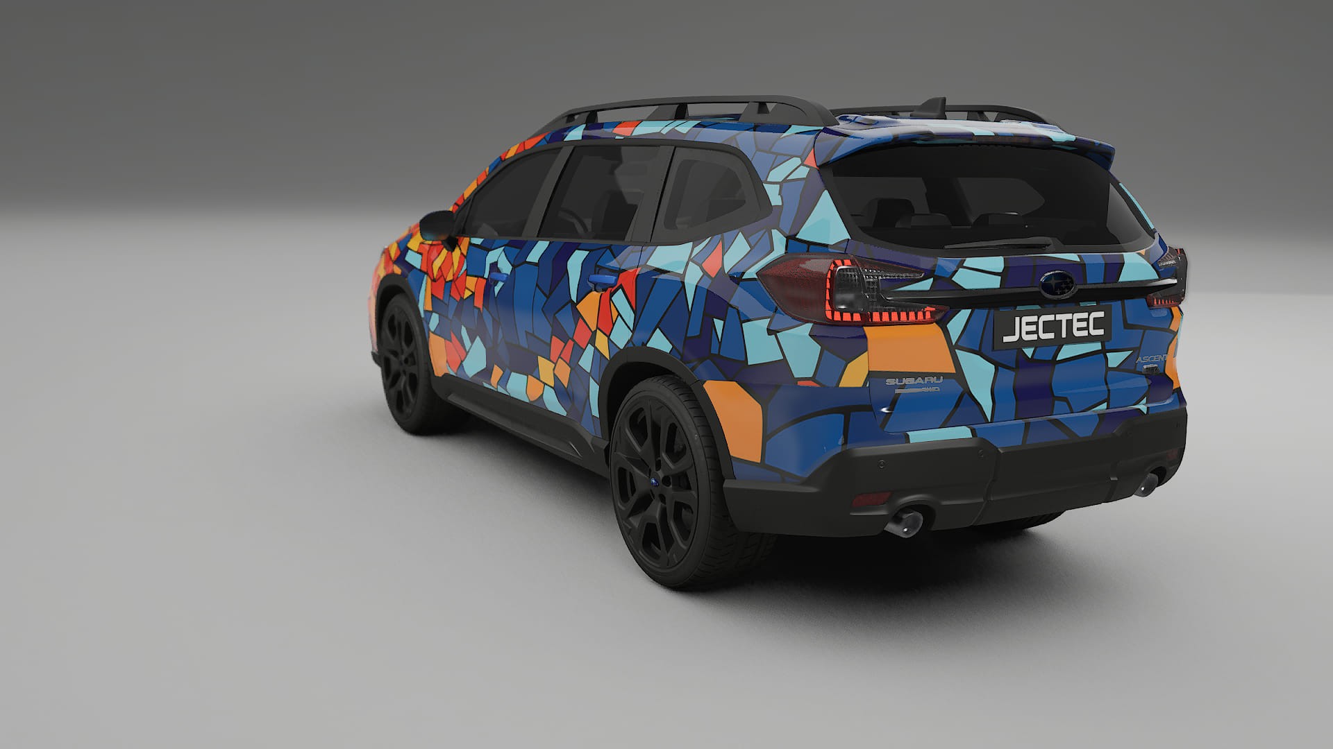 Subaru Ascent BT facelift LCI BARCELONA – Kit Wrap PPF Personalizat din Folie de Poliuretan Imprimabilă