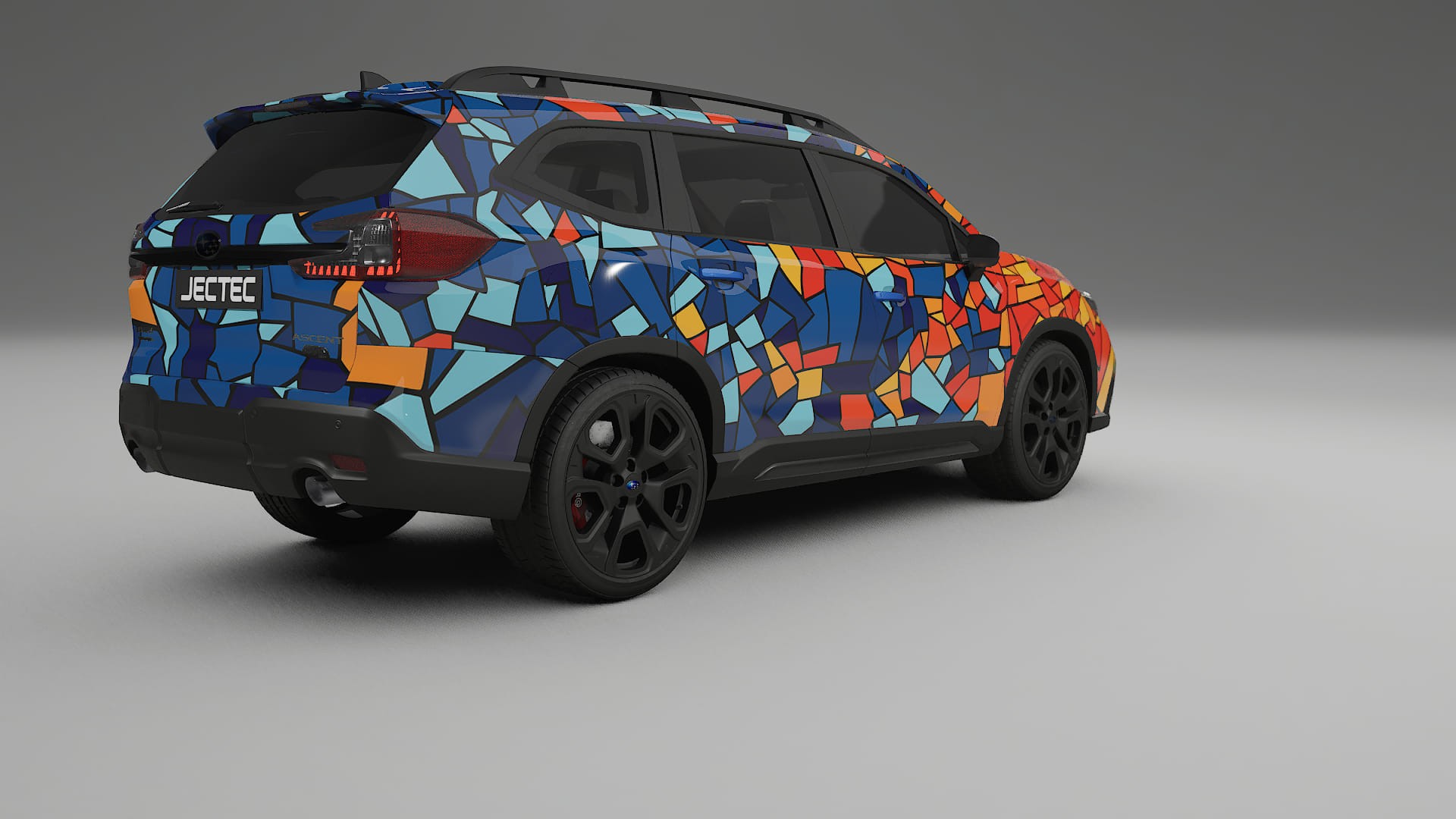 Subaru Ascent BT facelift LCI BARCELONA – Kit Wrap PPF Personalizat din Folie de Poliuretan Imprimabilă