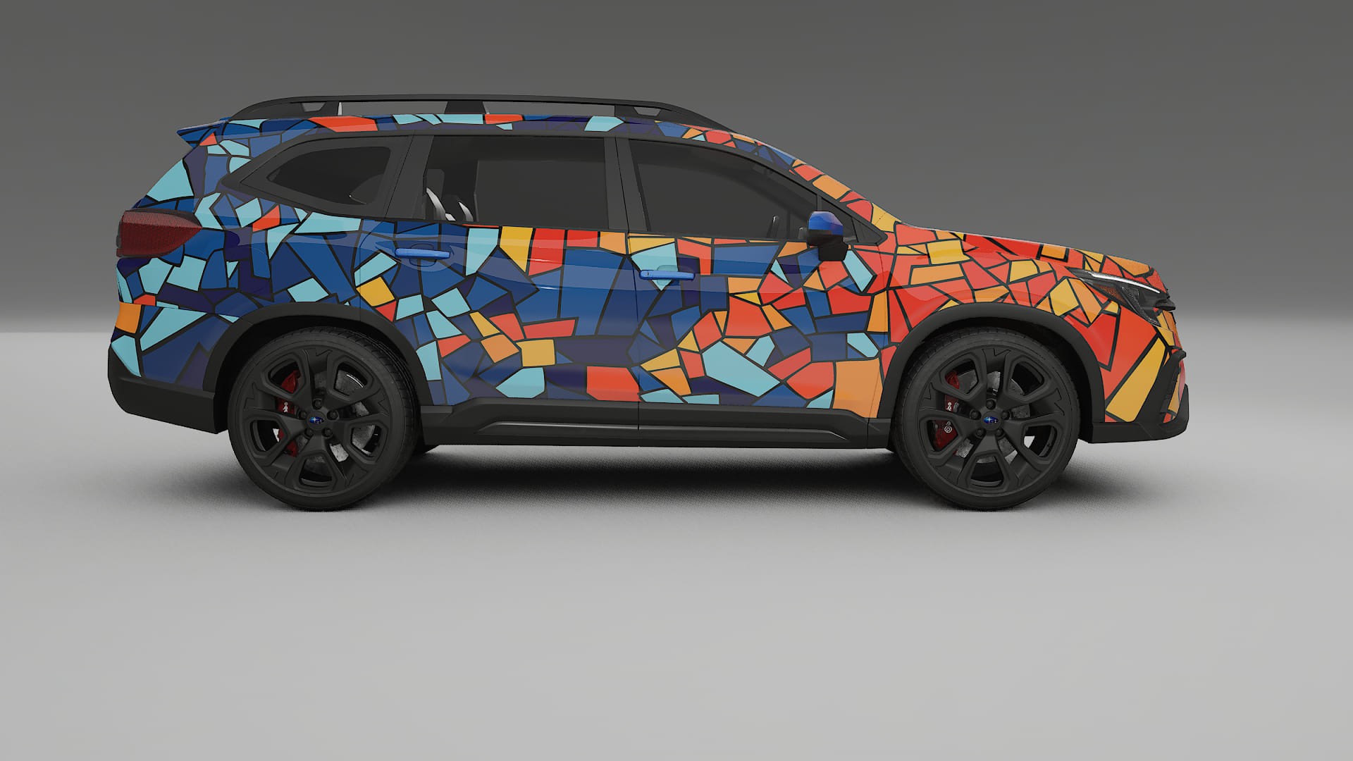 Subaru Ascent BT facelift LCI BARCELONA – Kit Wrap PPF Personalizat din Folie de Poliuretan Imprimabilă