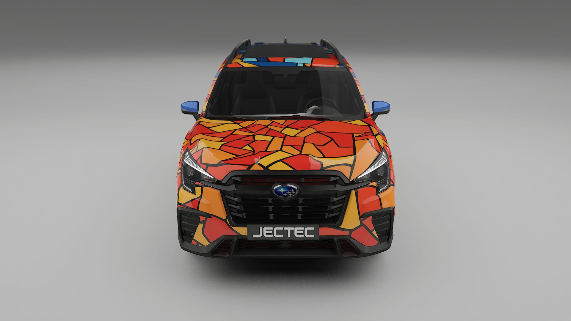 Subaru Ascent BT facelift LCI BARCELONA – Kit Wrap PPF Personalizat din Folie de Poliuretan Imprimabilă