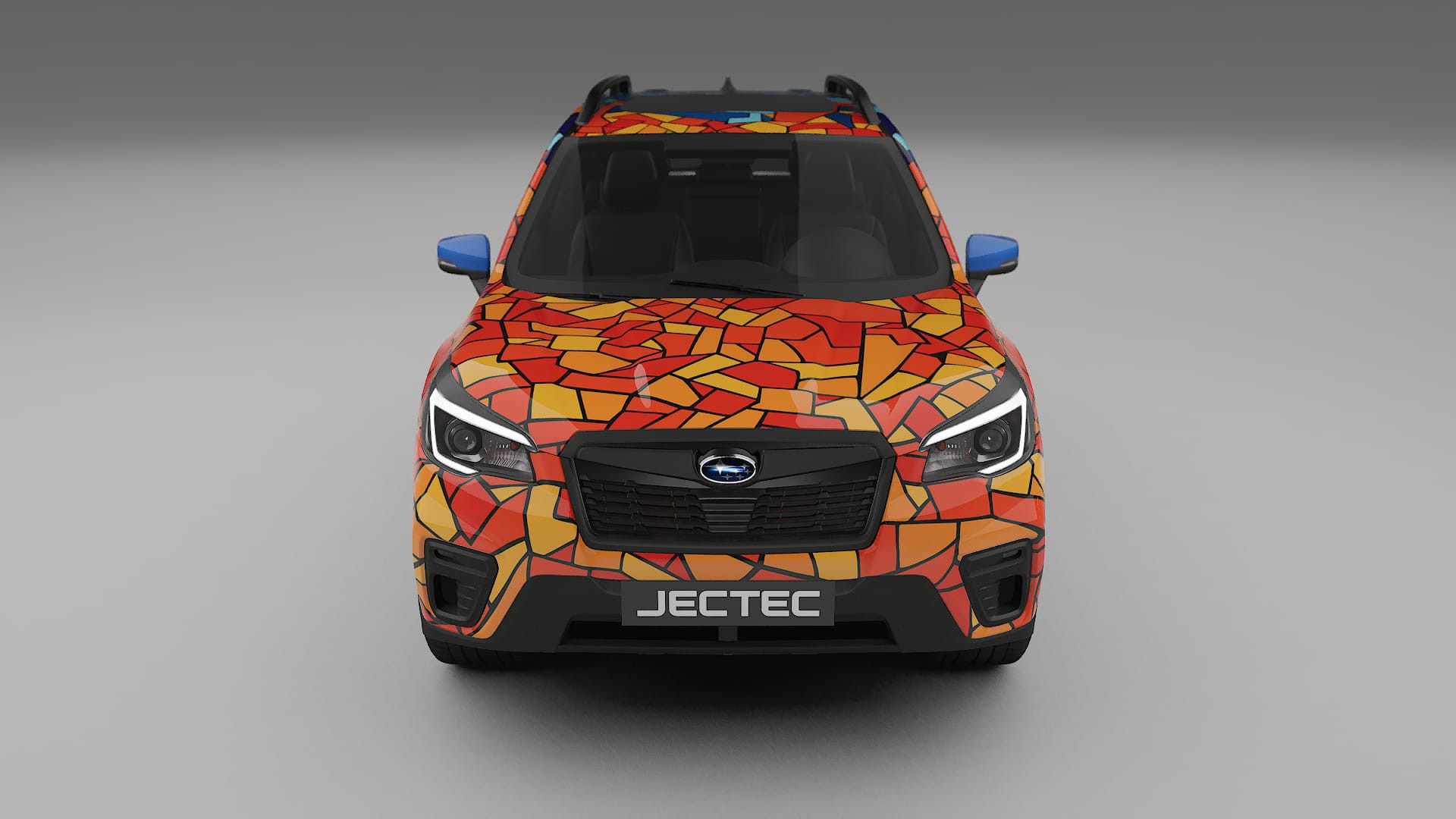 Subaru Forester V SK facelift LCI BARCELONA – Kit Wrap PPF Personalizat din Folie de Poliuretan Imprimabilă