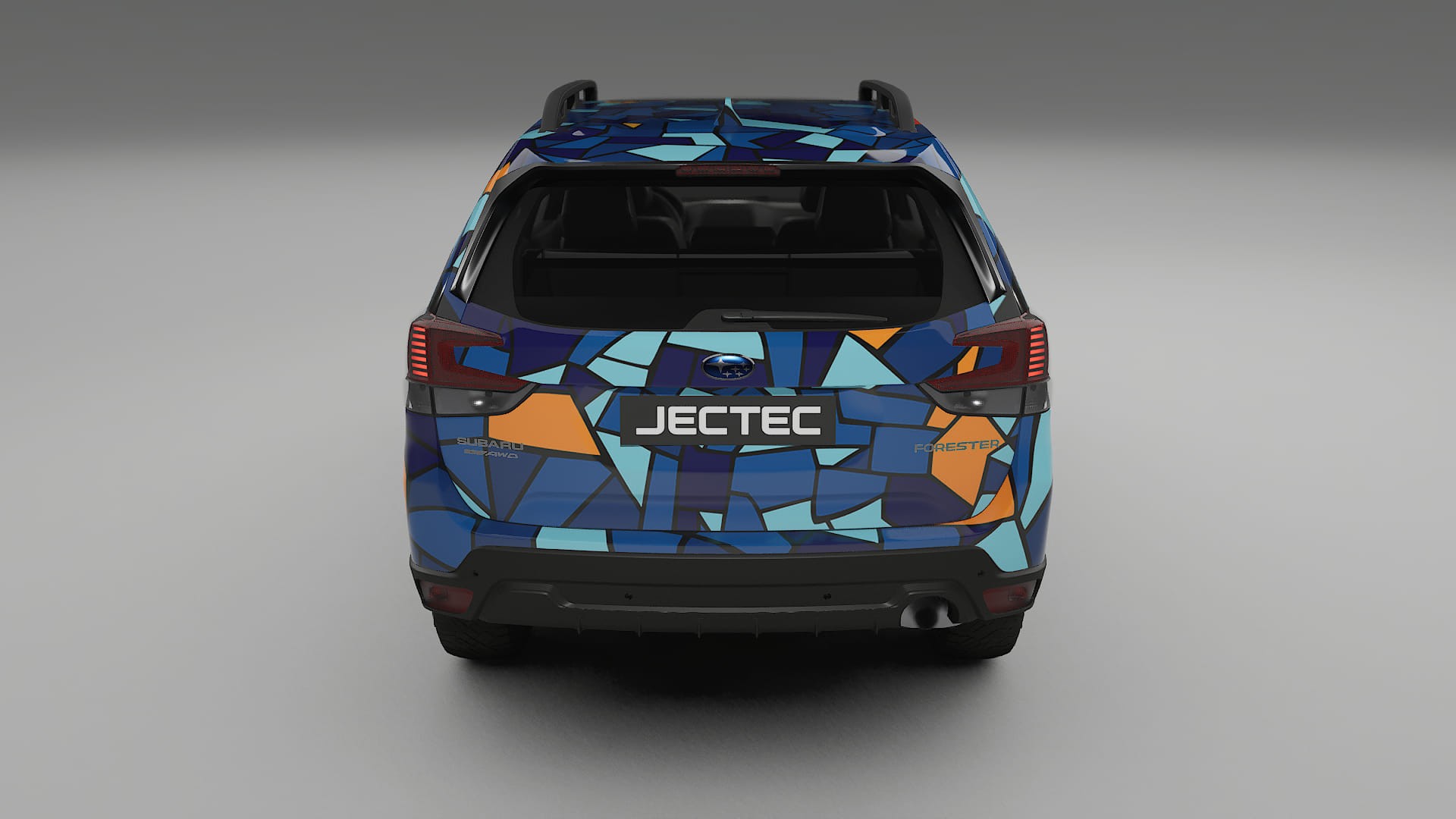 Subaru Forester V SK prefacelift pre-LCI BARCELONA – Kit Wrap PPF Personalizat din Folie de Poliuretan Imprimabilă