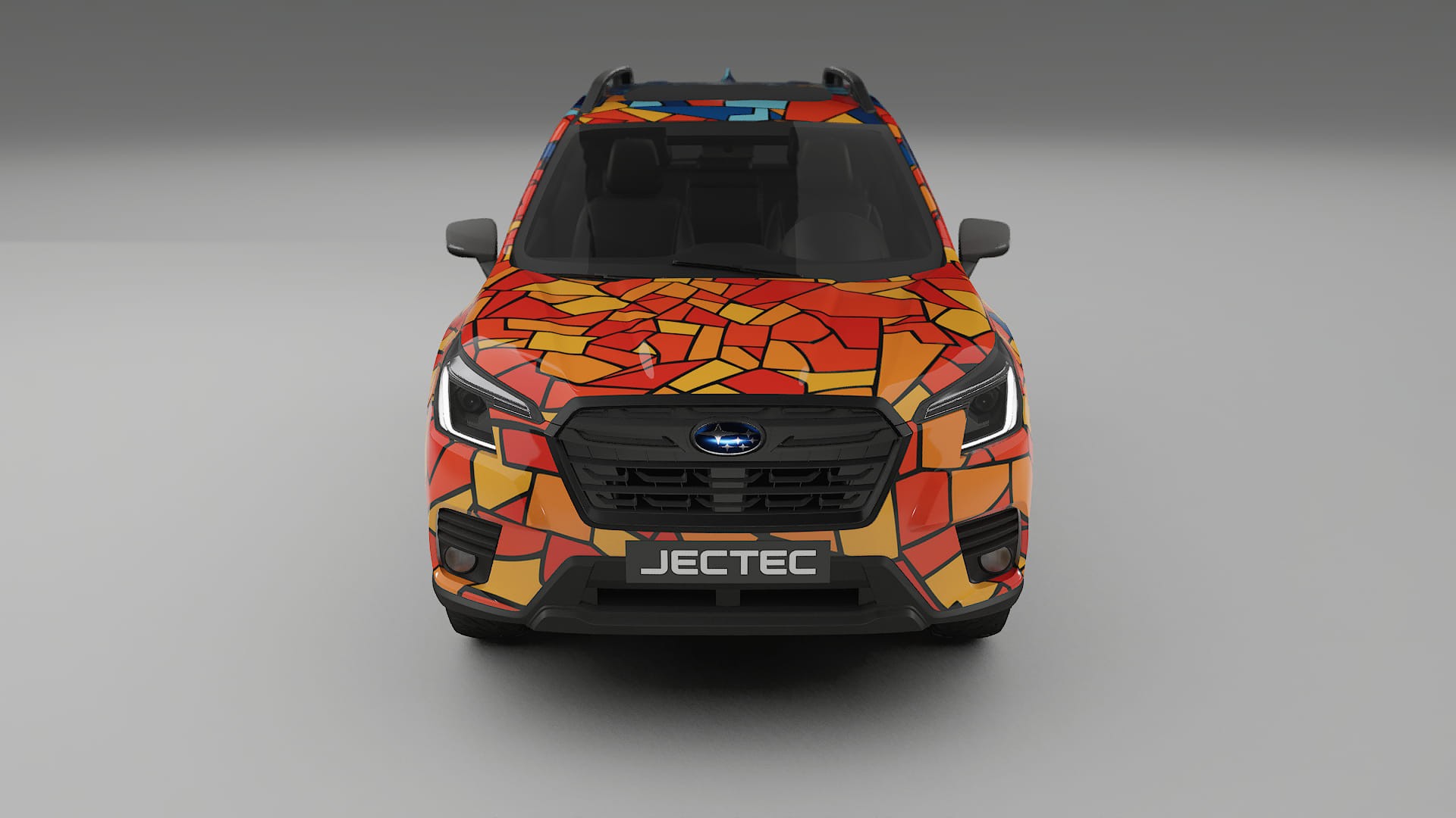 Subaru Forester V SK prefacelift pre-LCI BARCELONA – Kit Wrap PPF Personalizat din Folie de Poliuretan Imprimabilă