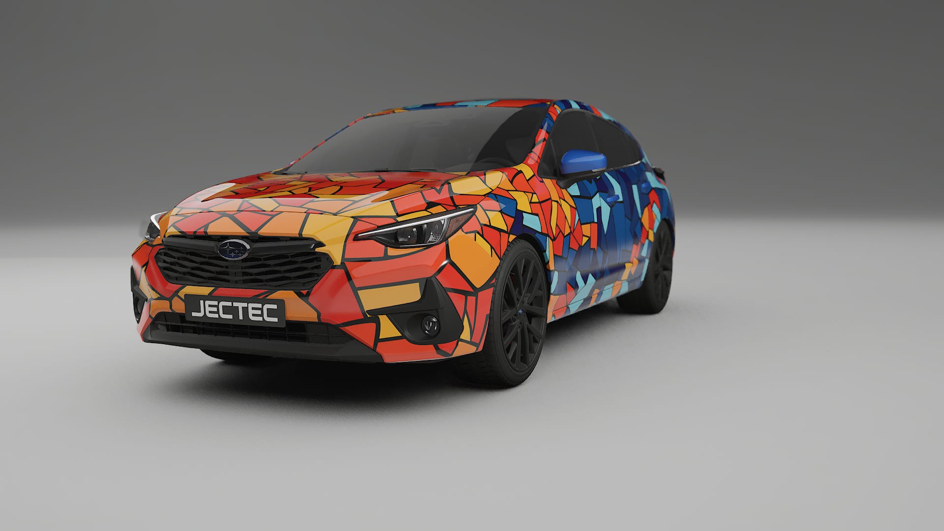 Subaru Impreza GU BARCELONA – Kit Wrap PPF Personalizat din Folie de Poliuretan Imprimabilă