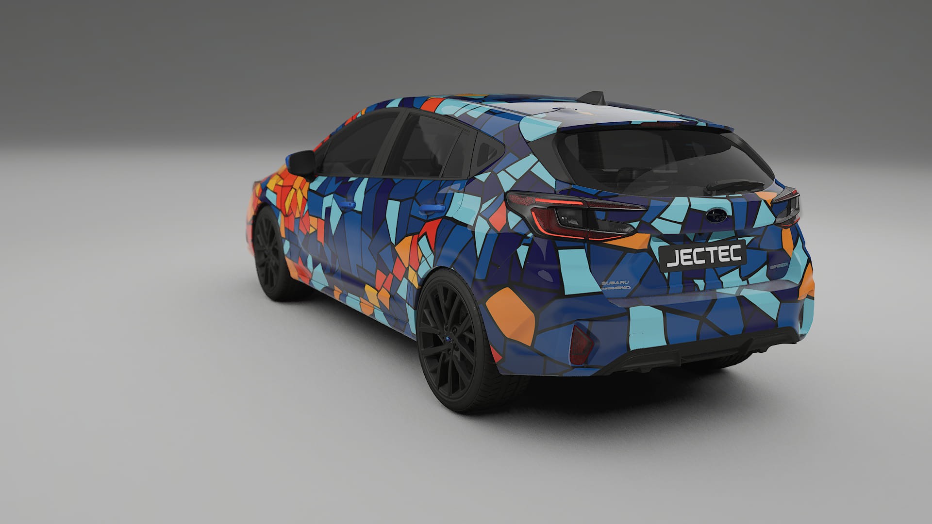 Subaru Impreza GU BARCELONA – Kit Wrap PPF Personalizat din Folie de Poliuretan Imprimabilă