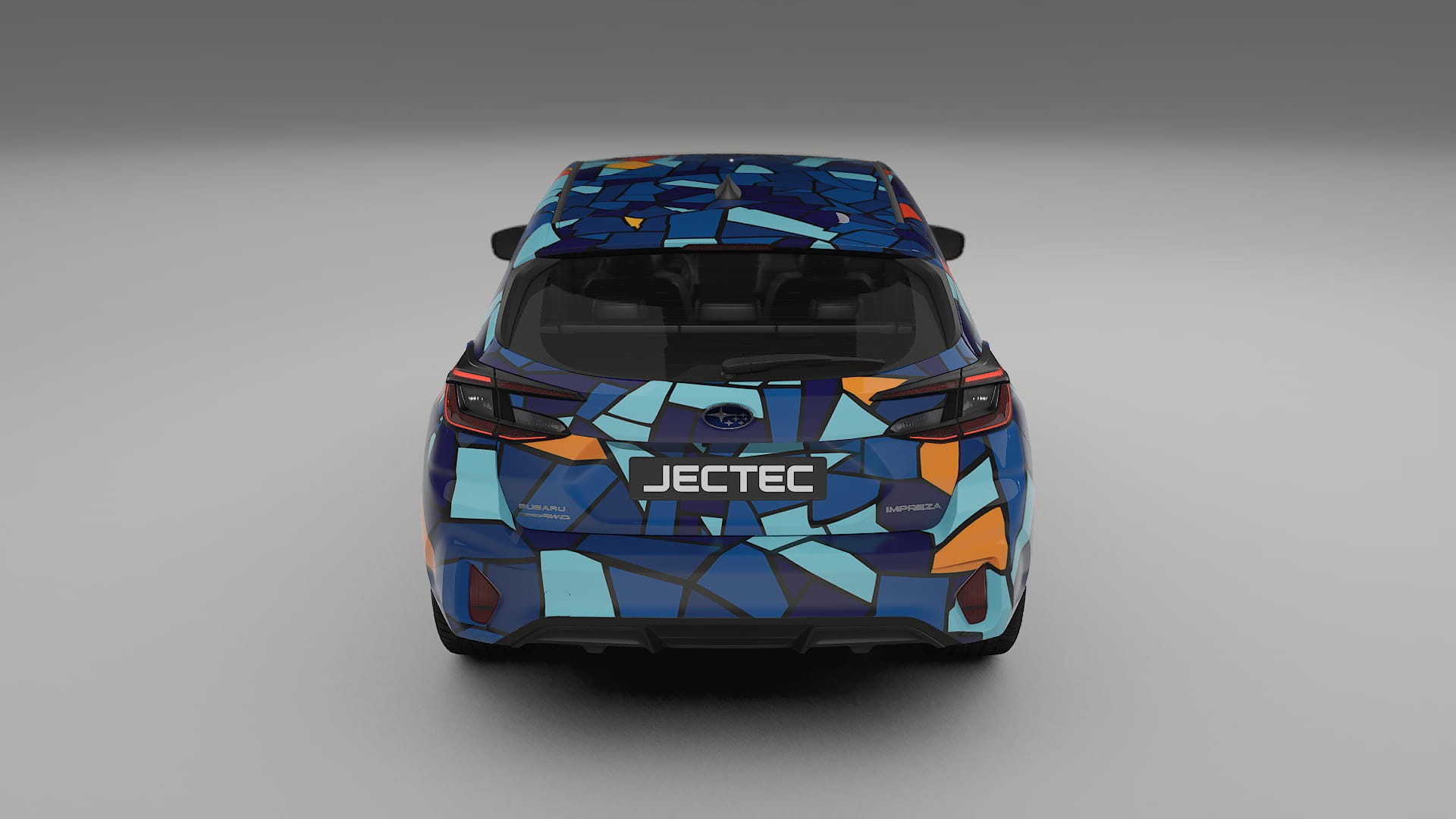 Subaru Impreza GU BARCELONA – Kit Wrap PPF Personalizat din Folie de Poliuretan Imprimabilă