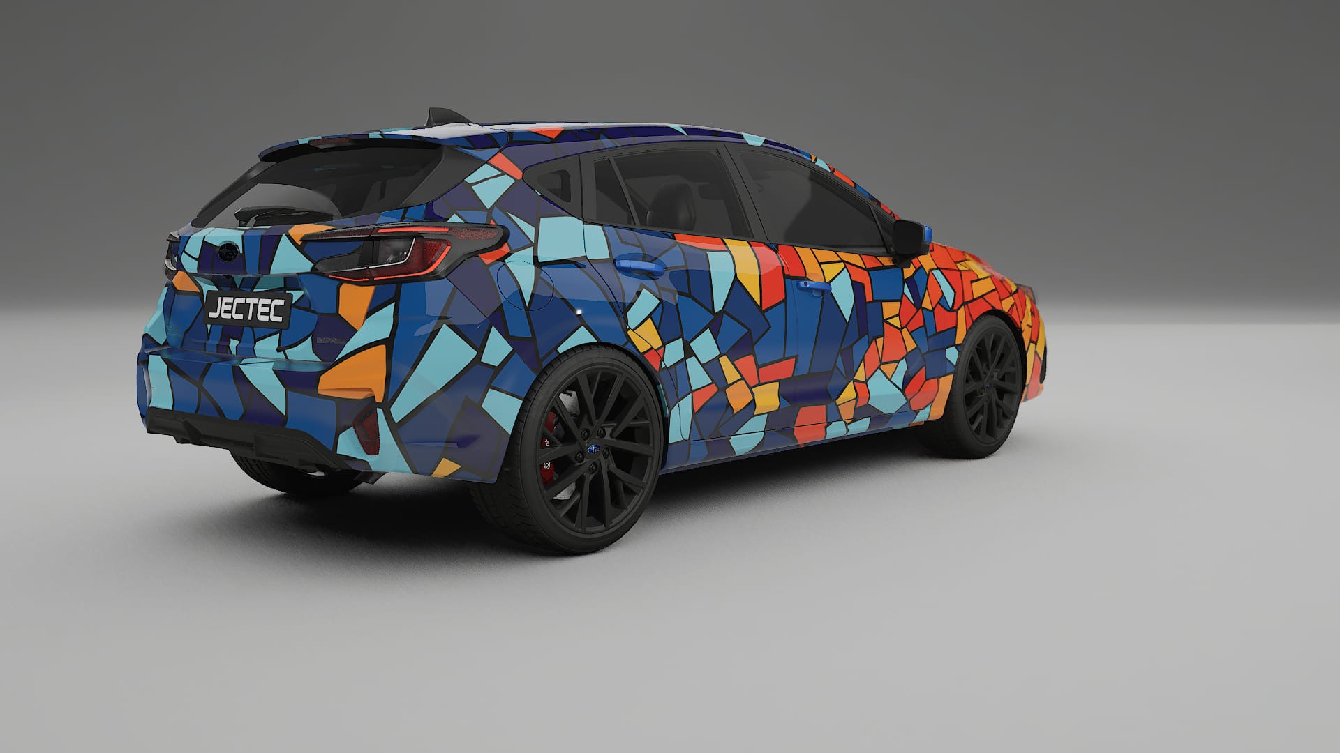 Subaru Impreza GU BARCELONA – Kit Wrap PPF Personalizat din Folie de Poliuretan Imprimabilă