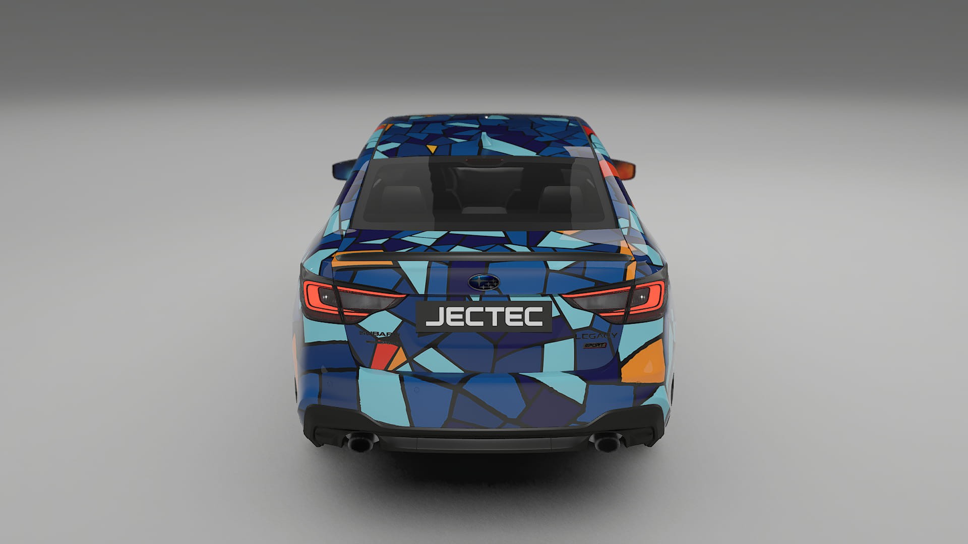 Subaru Legacy BW BARCELONA – Kit Wrap PPF Personalizat din Folie de Poliuretan Imprimabilă