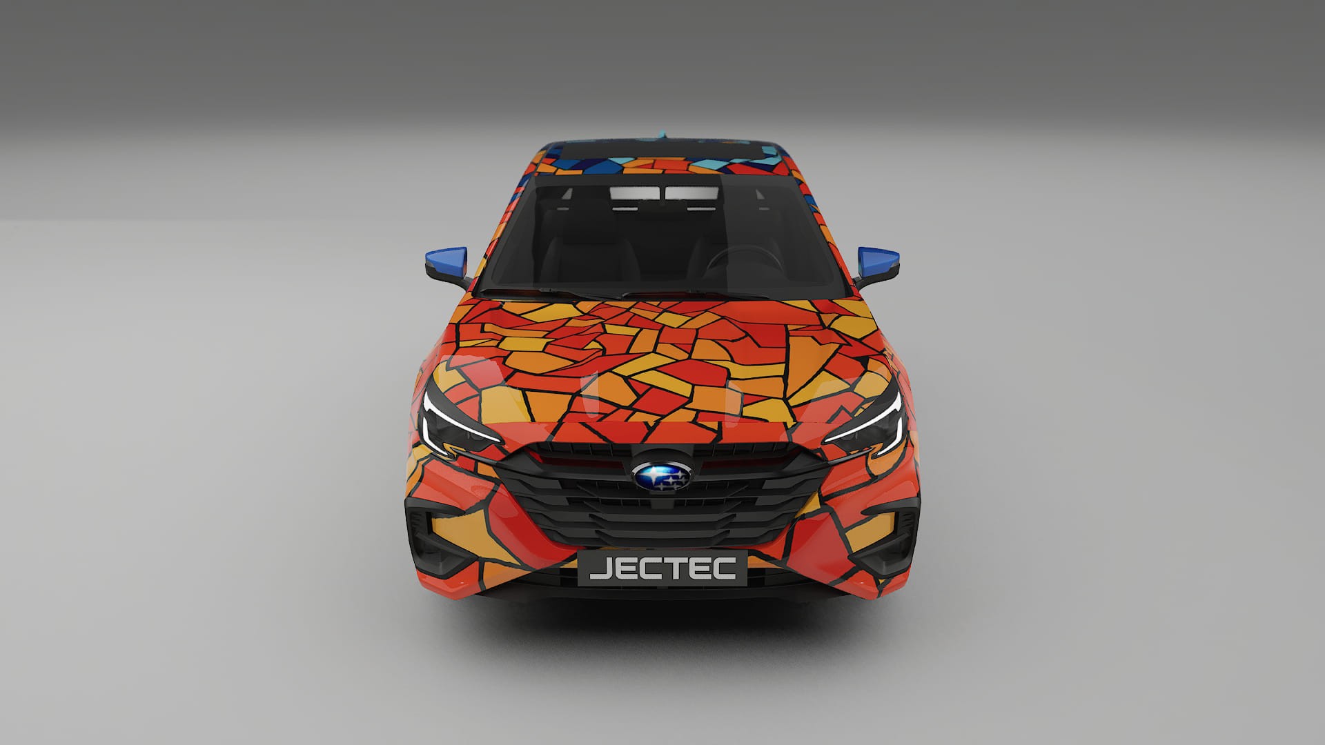 Subaru Legacy BW BARCELONA – Kit Wrap PPF Personalizat din Folie de Poliuretan Imprimabilă