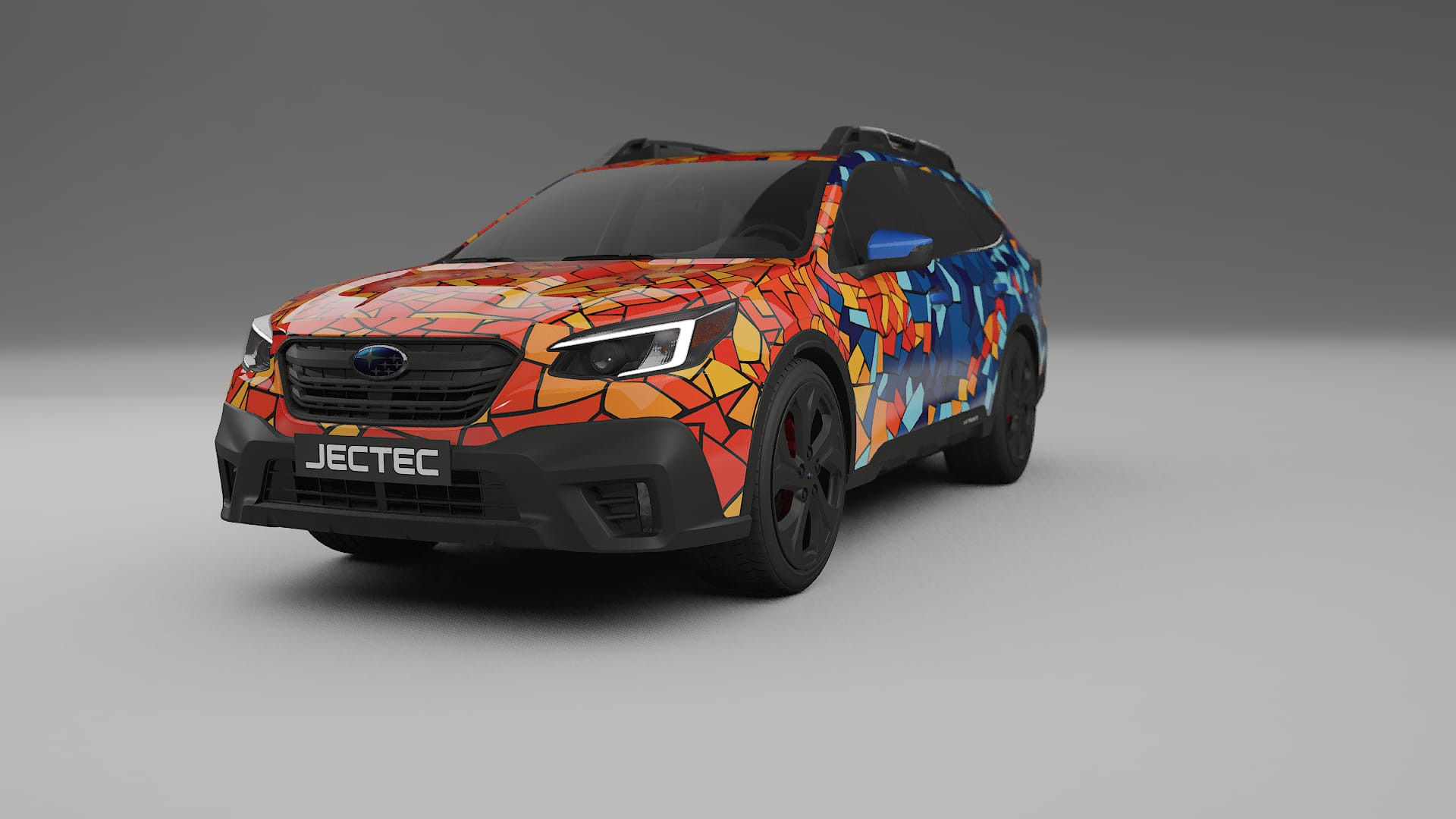 Subaru Outback VI BS facelift LCI BARCELONA – Kit Wrap PPF Personalizat din Folie de Poliuretan Imprimabilă