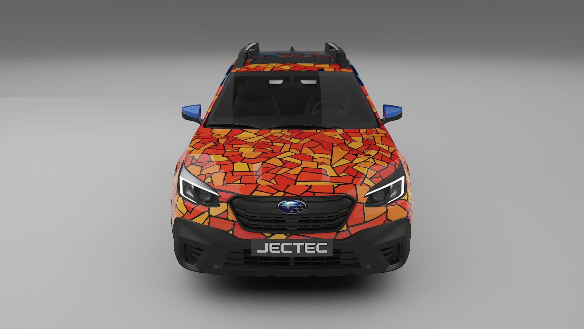 Subaru Outback VI BS facelift LCI BARCELONA – Kit Wrap PPF Personalizat din Folie de Poliuretan Imprimabilă