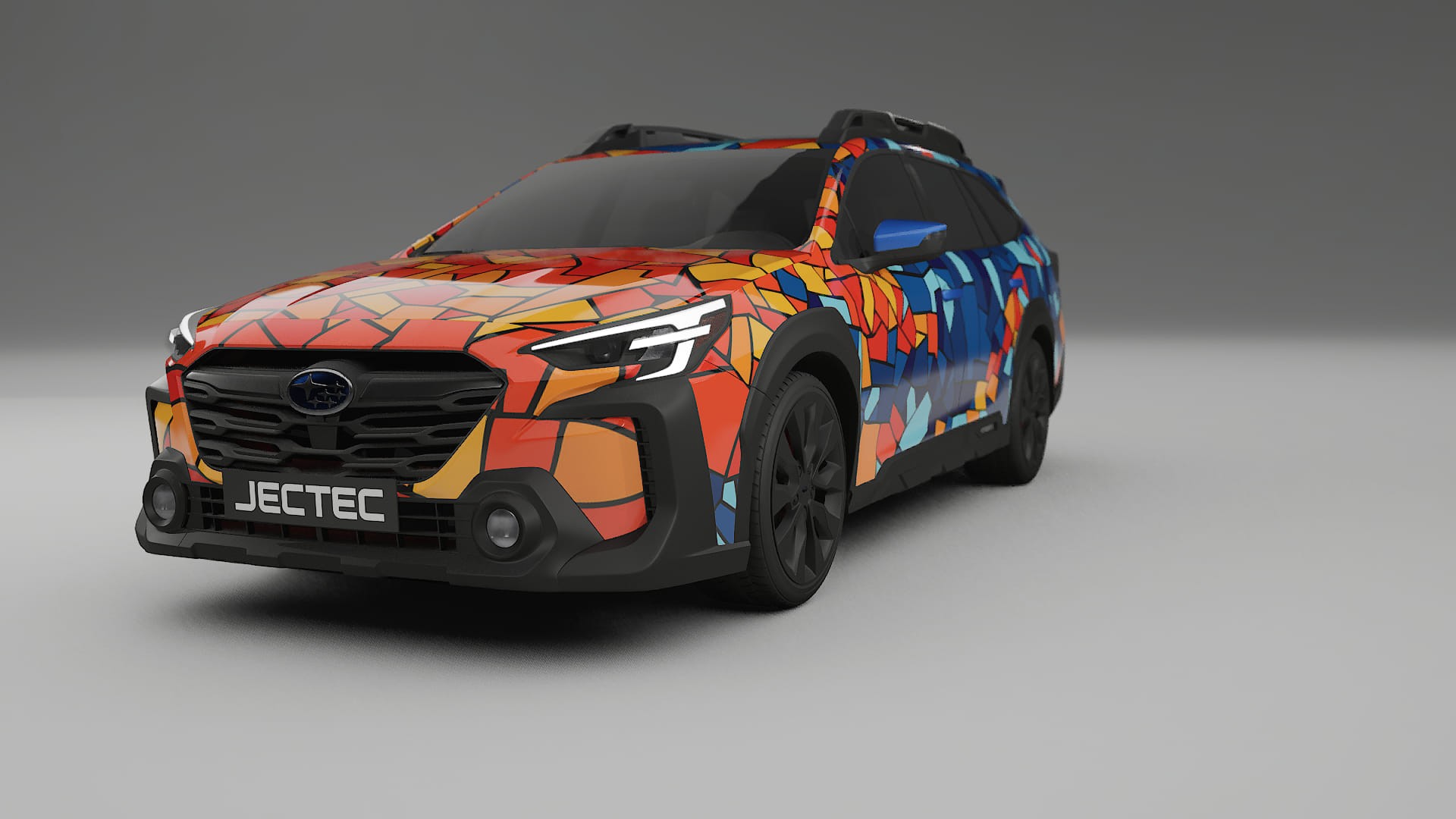 Subaru Outback VI BS prefacelift pre-LCI BARCELONA – Kit Wrap PPF Personalizat din Folie de Poliuretan Imprimabilă