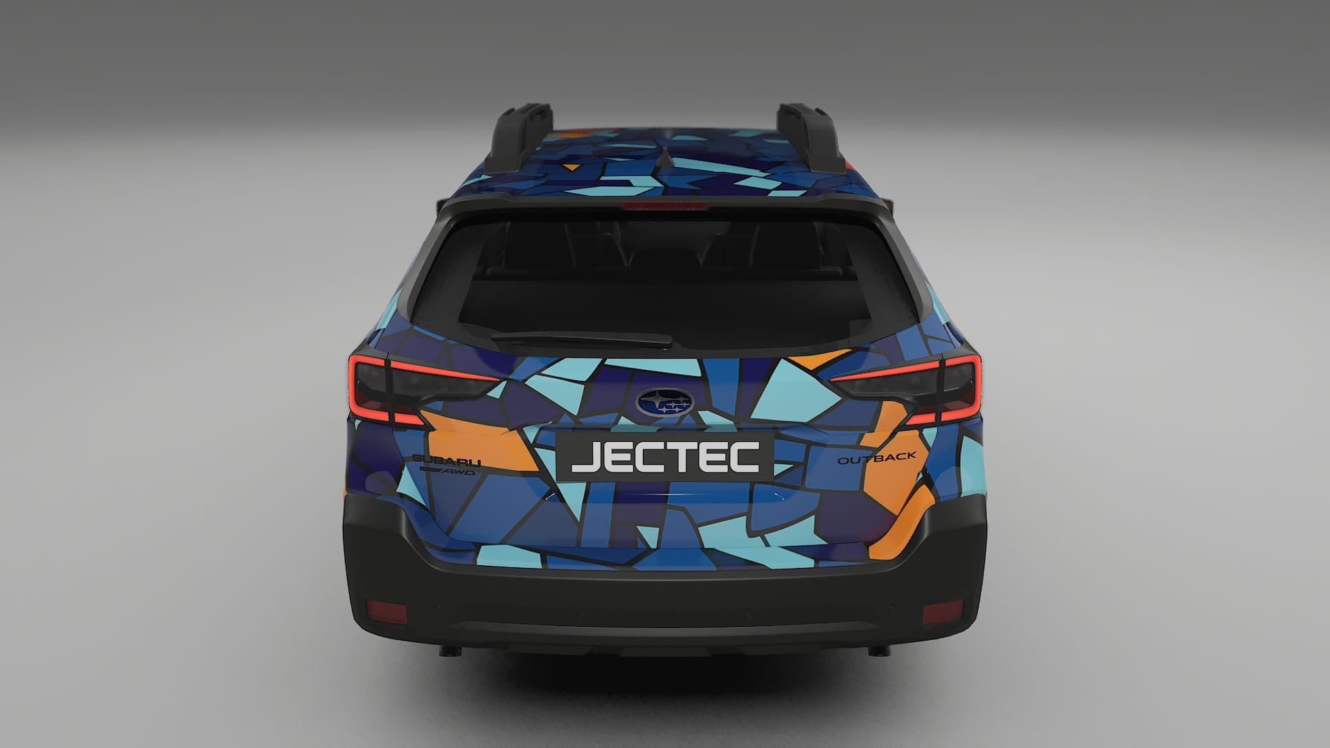 Subaru Outback VI BS prefacelift pre-LCI BARCELONA – Kit Wrap PPF Personalizat din Folie de Poliuretan Imprimabilă