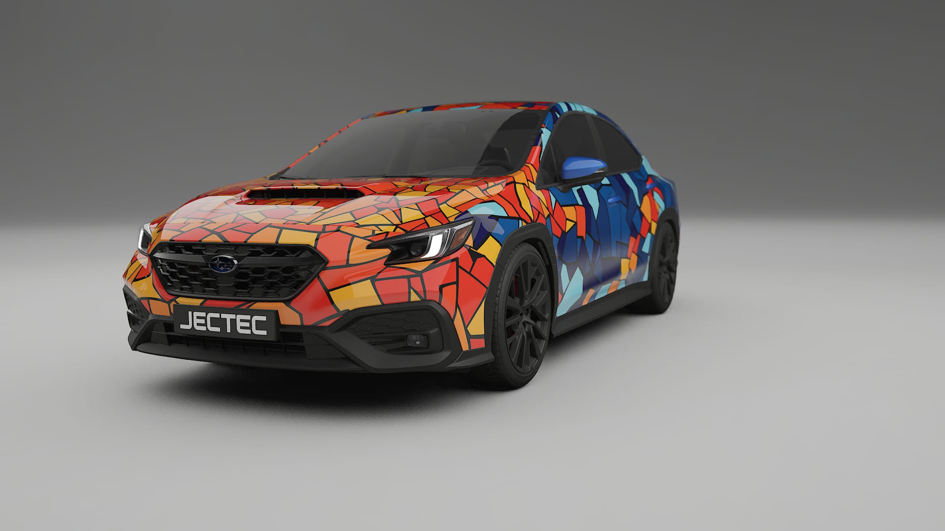Subaru WRX VB BARCELONA – Kit Wrap PPF Personalizat din Folie de Poliuretan Imprimabilă