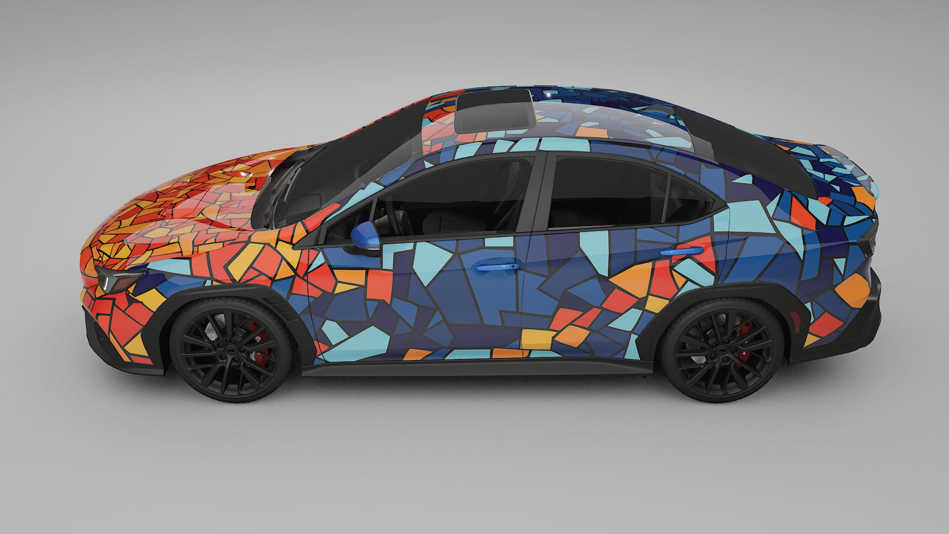Subaru WRX VB BARCELONA – Kit Wrap PPF Personalizat din Folie de Poliuretan Imprimabilă