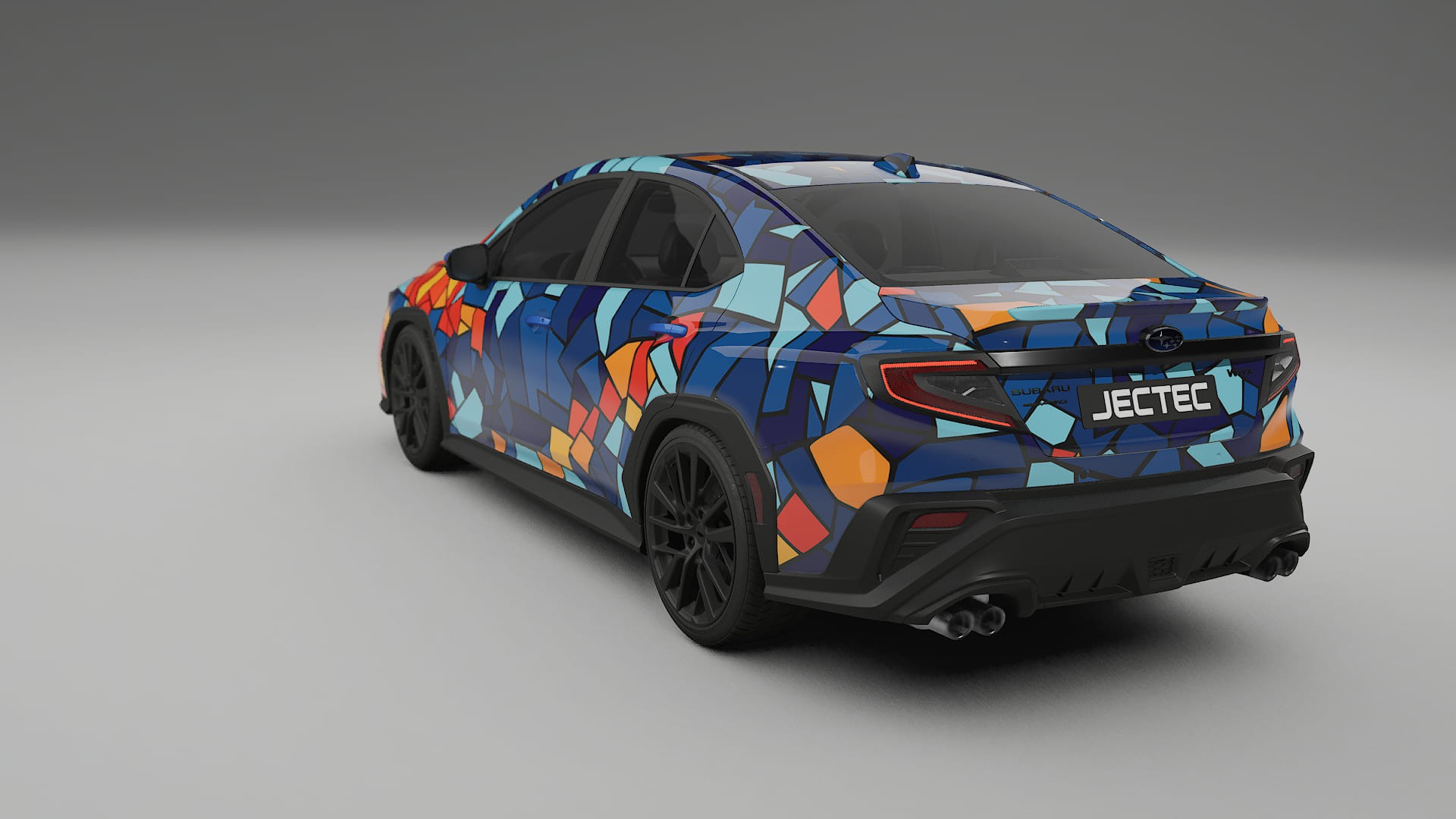 Subaru WRX VB BARCELONA – Kit Wrap PPF Personalizat din Folie de Poliuretan Imprimabilă
