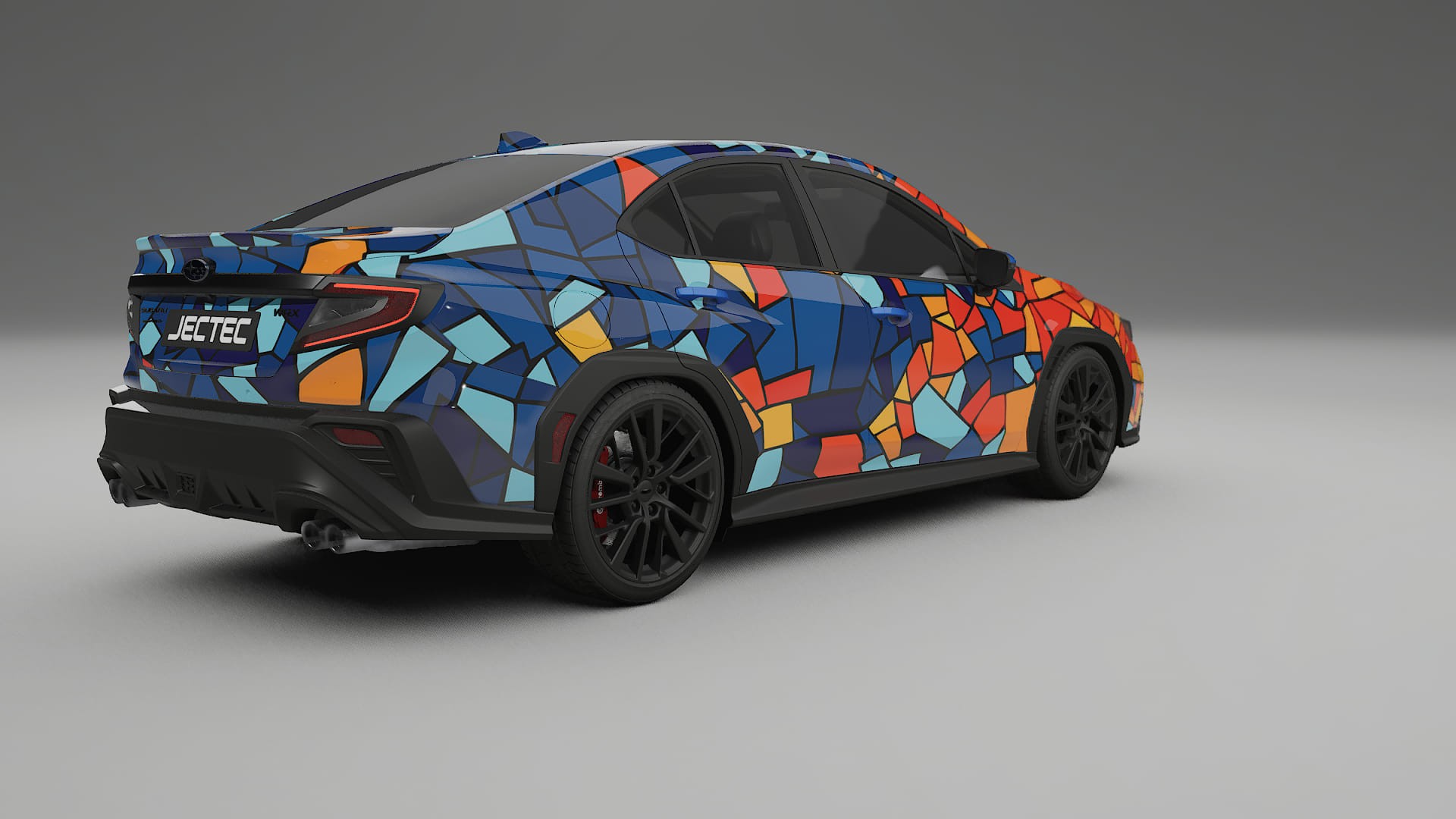 Subaru WRX VB BARCELONA – Kit Wrap PPF Personalizat din Folie de Poliuretan Imprimabilă