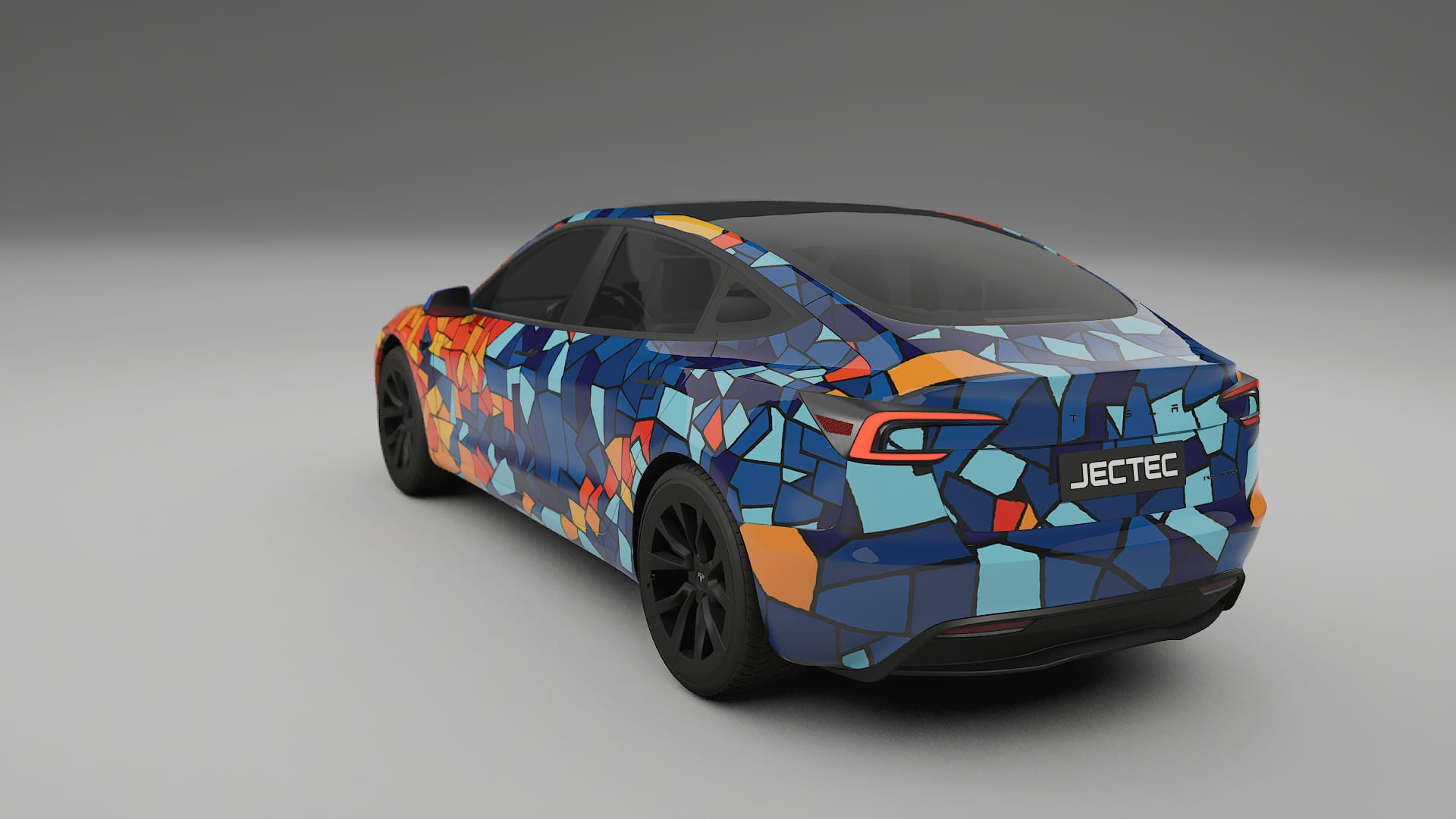 Tesla Model 3 Highland BARCELONA – Kit Wrap PPF Personalizat din Folie de Poliuretan Imprimabilă