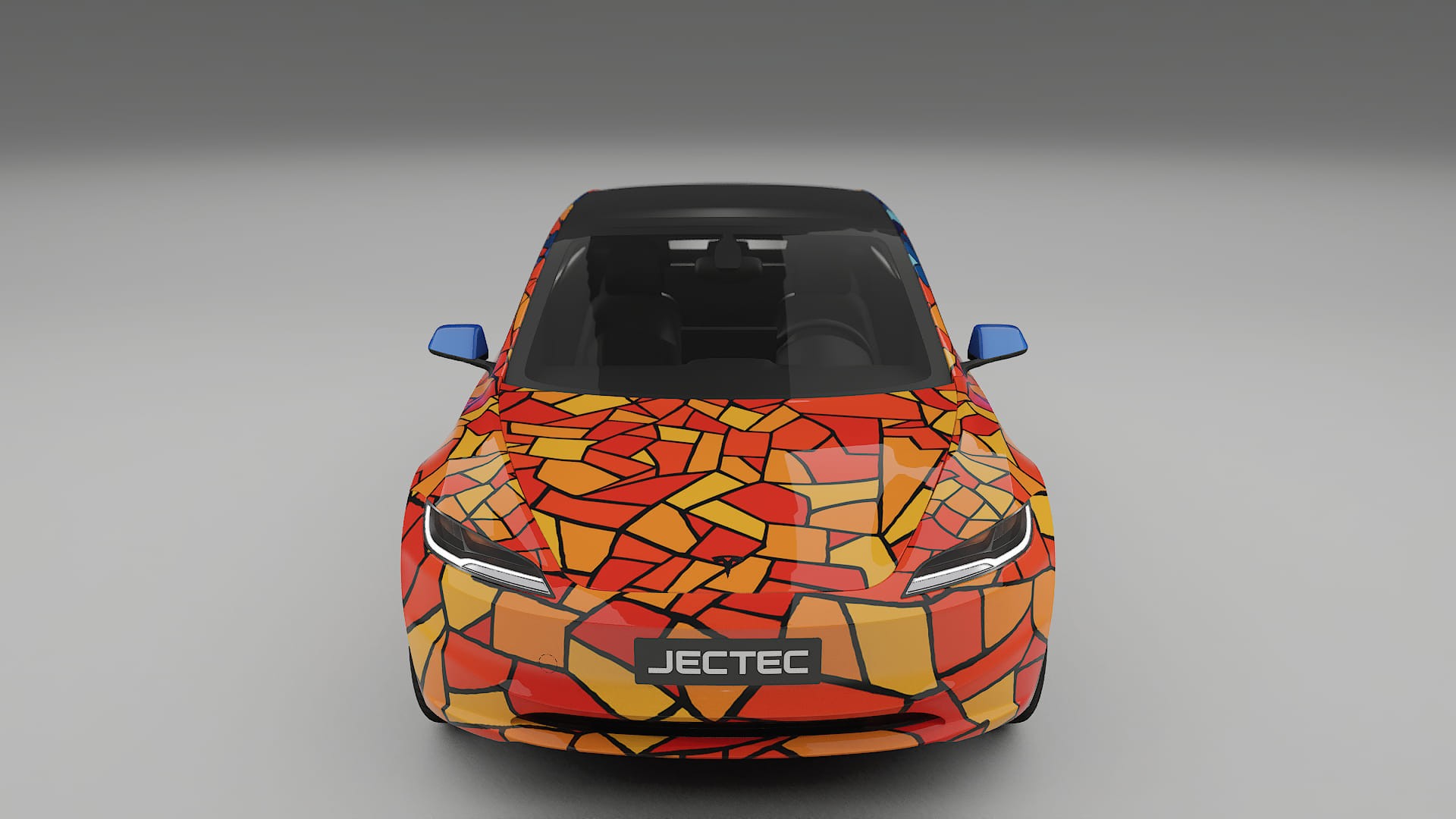 Tesla Model 3 Highland BARCELONA – Kit Wrap PPF Personalizat din Folie de Poliuretan Imprimabilă