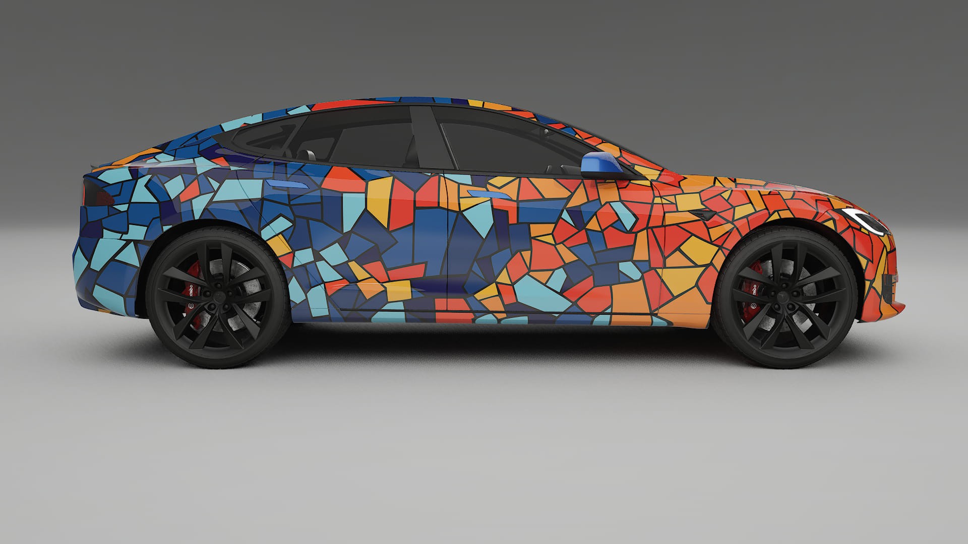 Tesla Model-S Refresh BARCELONA – Kit Wrap PPF Personalizat din Folie de Poliuretan Imprimabilă