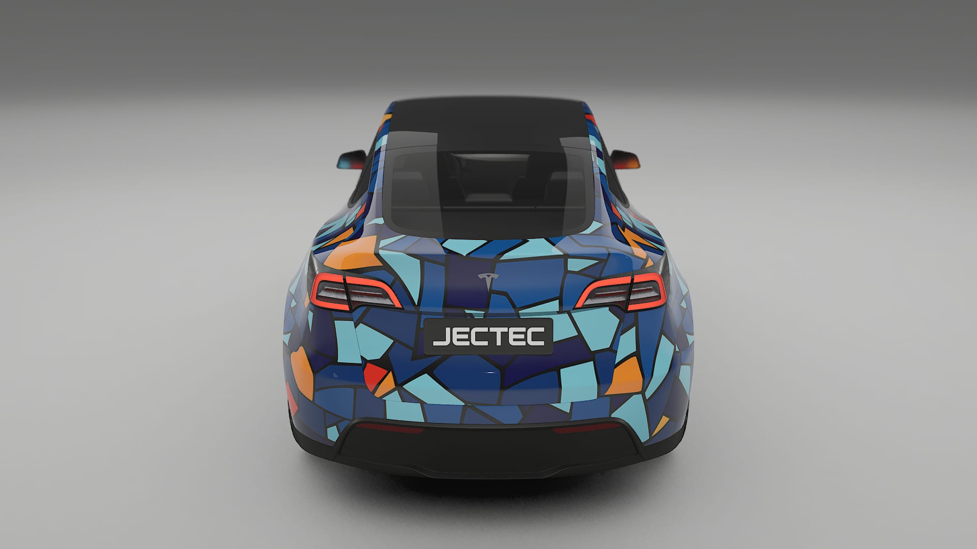 Tesla Model Y BARCELONA – Kit Wrap PPF Personalizat din Folie de Poliuretan Imprimabilă