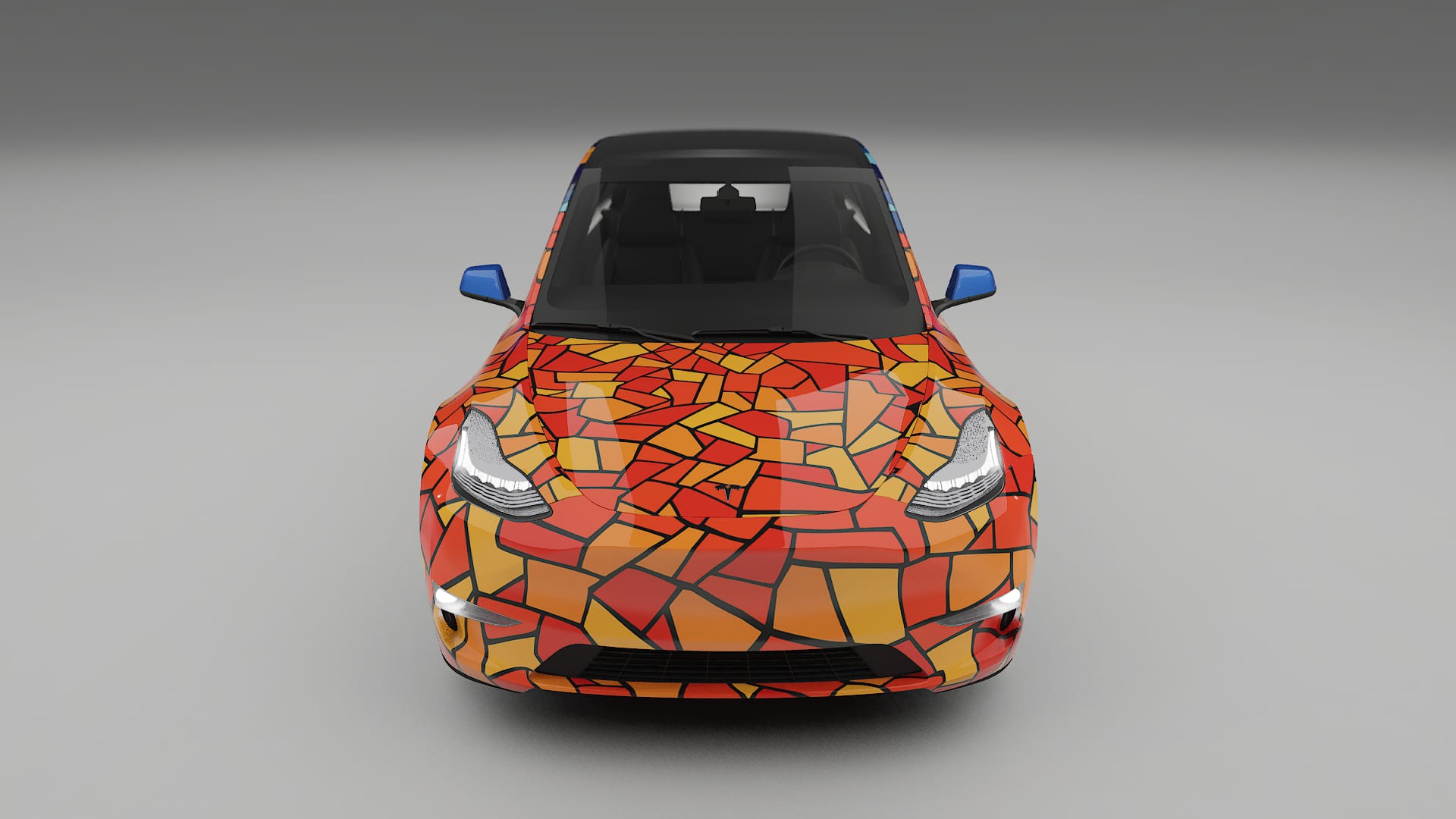Tesla Model Y BARCELONA – Kit Wrap PPF Personalizat din Folie de Poliuretan Imprimabilă