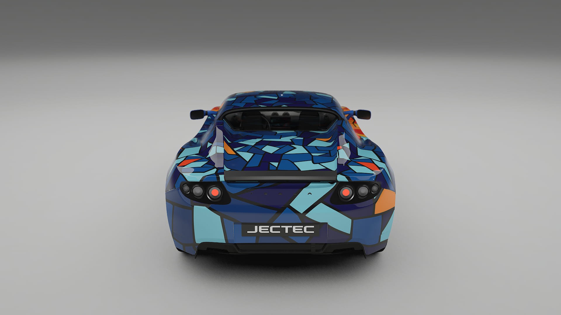 Tesla Roadster 2.5 BARCELONA – Kit Wrap PPF Personalizat din Folie de Poliuretan Imprimabilă