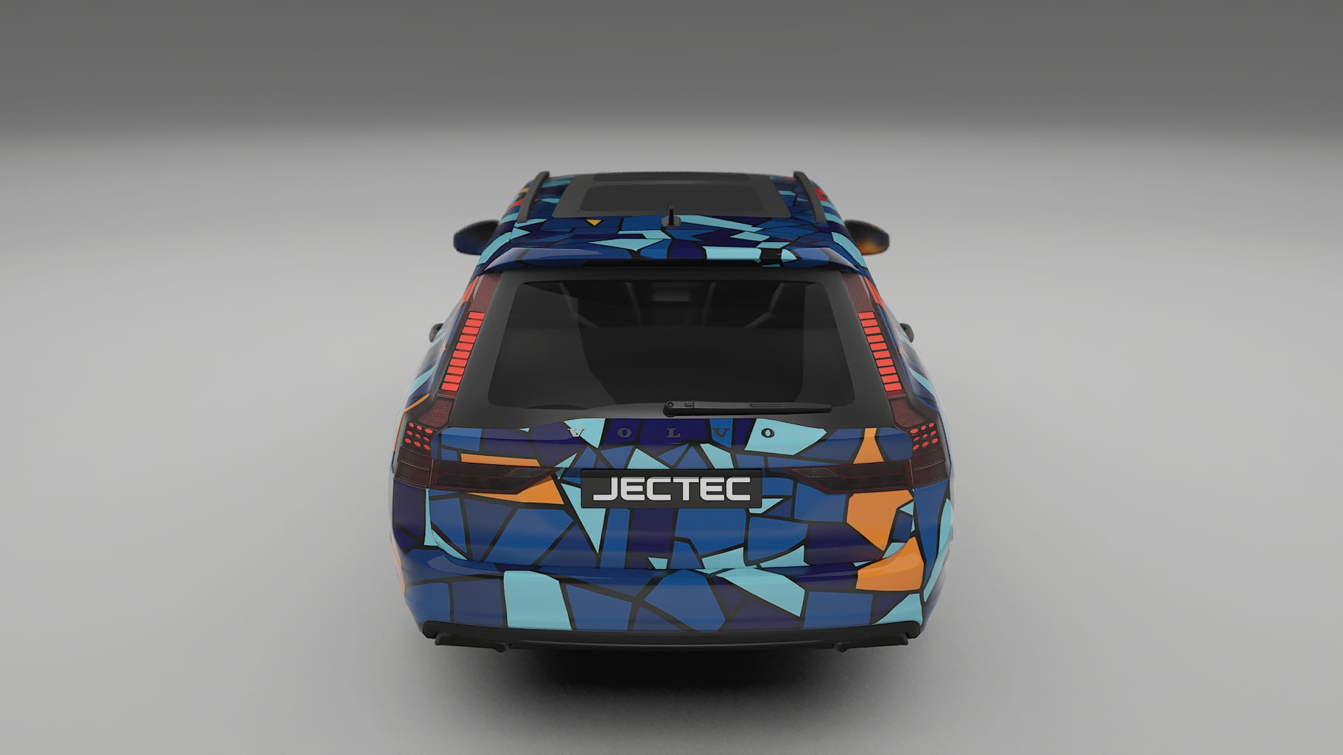 Volvo V90 P5 BARCELONA – Kit Wrap PPF Personalizat din Folie de Poliuretan Imprimabilă