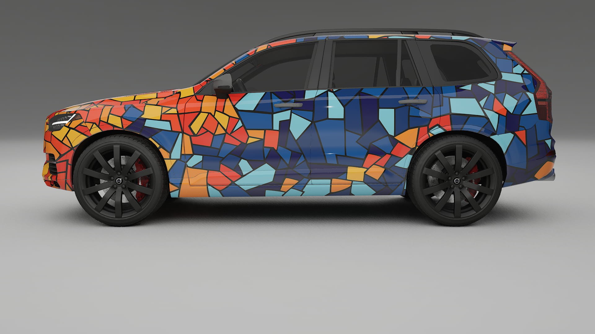Volvo XC90 SPA BARCELONA – Kit Wrap PPF Personalizat din Folie de Poliuretan Imprimabilă
