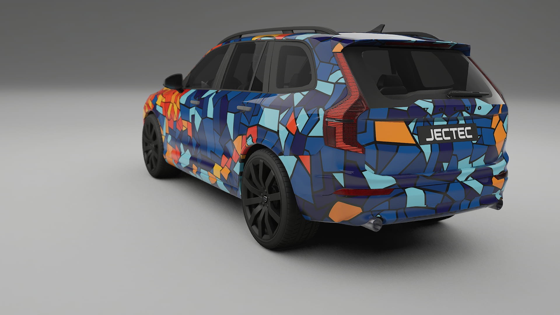 Volvo XC90 SPA BARCELONA – Kit Wrap PPF Personalizat din Folie de Poliuretan Imprimabilă