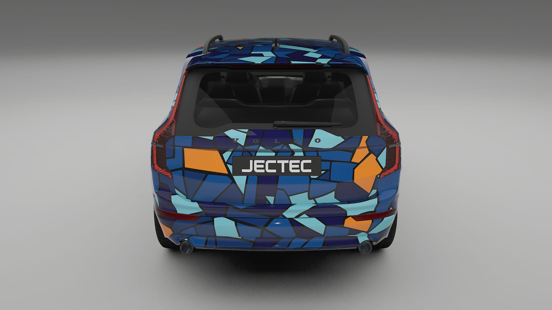 Volvo XC90 SPA BARCELONA – Kit Wrap PPF Personalizat din Folie de Poliuretan Imprimabilă