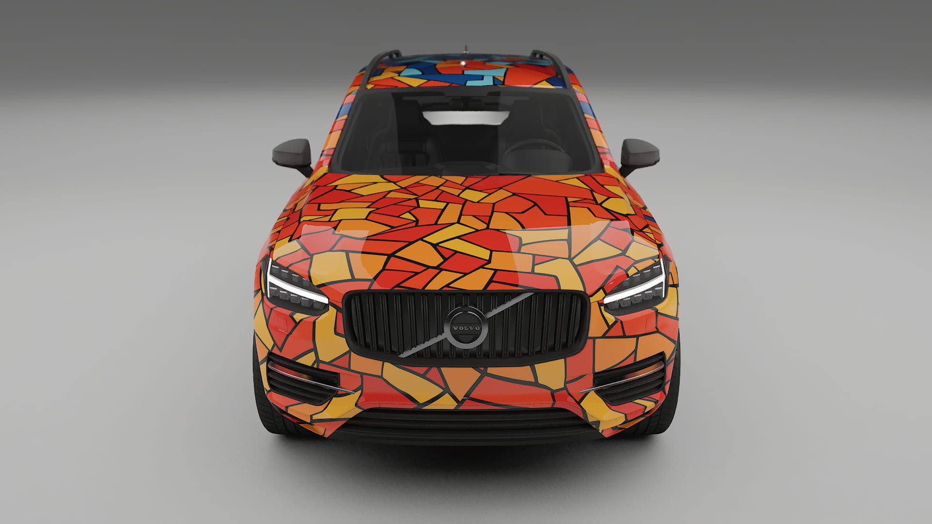 Volvo XC90 SPA BARCELONA – Kit Wrap PPF Personalizat din Folie de Poliuretan Imprimabilă