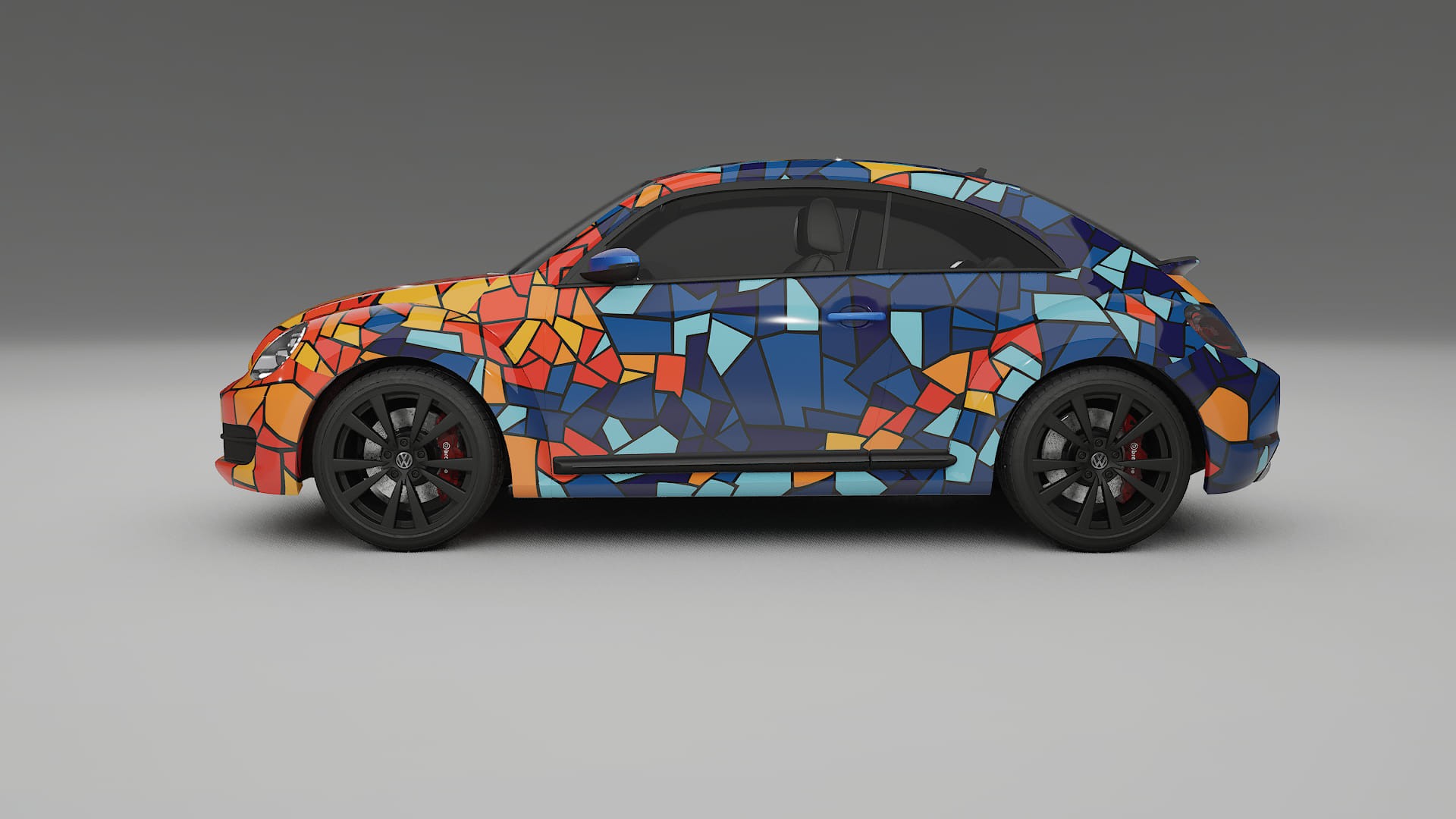 VW Beetle A5 prefacelift pre-LCI BARCELONA – Kit Wrap PPF Personalizat din Folie de Poliuretan Imprimabilă