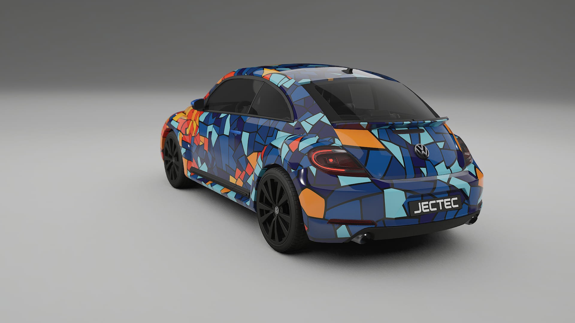 VW Beetle A5 prefacelift pre-LCI BARCELONA – Kit Wrap PPF Personalizat din Folie de Poliuretan Imprimabilă