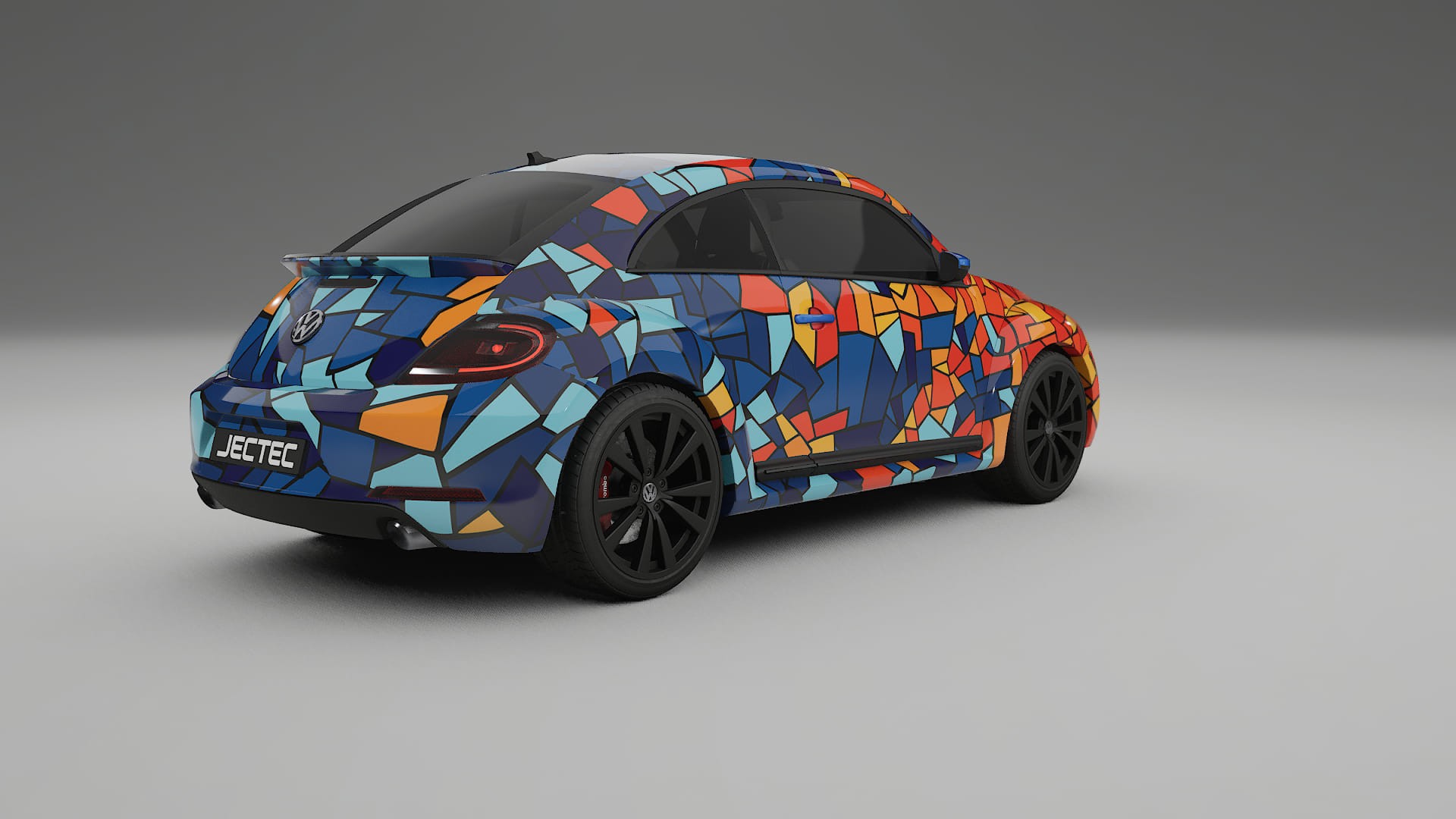 VW Beetle A5 prefacelift pre-LCI BARCELONA – Kit Wrap PPF Personalizat din Folie de Poliuretan Imprimabilă