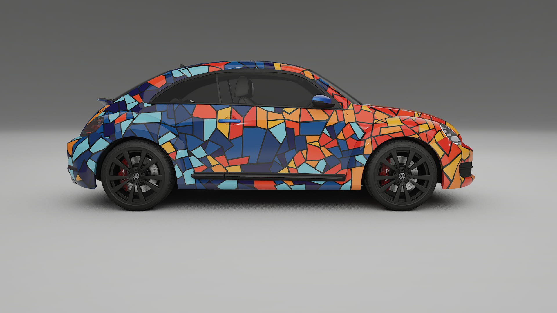 VW Beetle A5 prefacelift pre-LCI BARCELONA – Kit Wrap PPF Personalizat din Folie de Poliuretan Imprimabilă