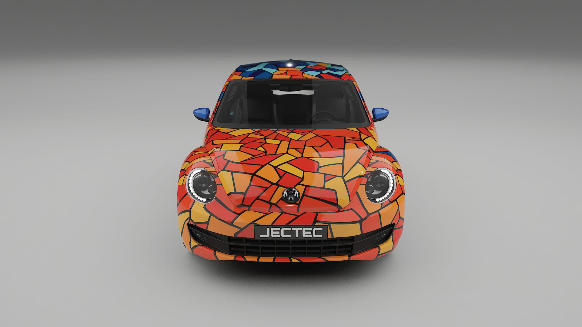 VW Beetle A5 prefacelift pre-LCI BARCELONA – Kit Wrap PPF Personalizat din Folie de Poliuretan Imprimabilă