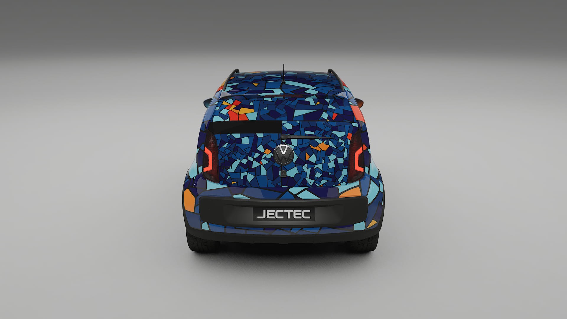 VW Cross Up BARCELONA – Kit Wrap PPF Personalizat din Folie de Poliuretan Imprimabilă