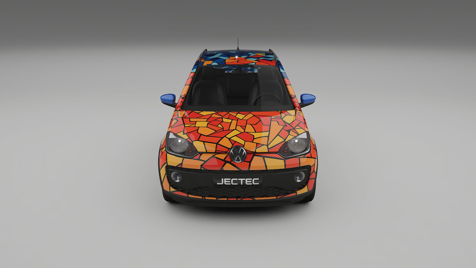 VW Cross Up BARCELONA – Kit Wrap PPF Personalizat din Folie de Poliuretan Imprimabilă