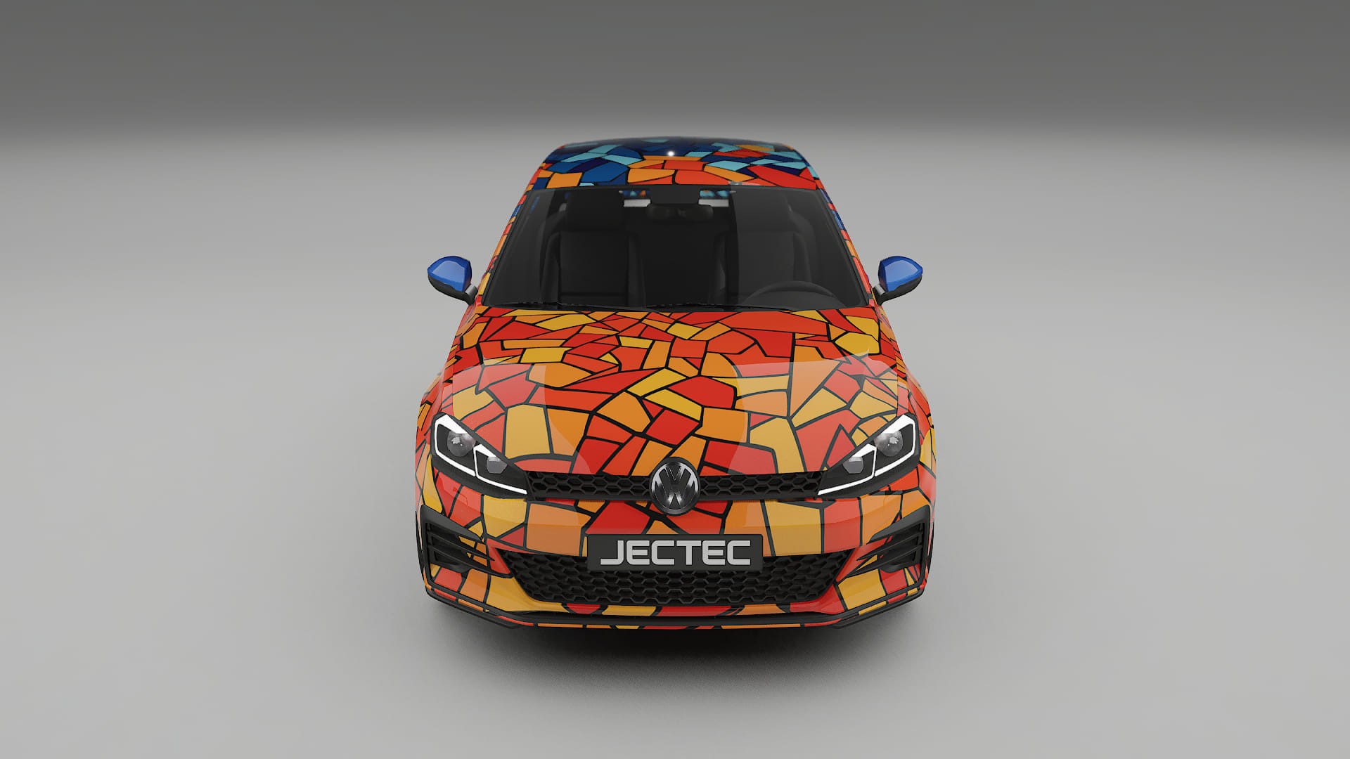 VW Golf Mk7 BARCELONA – Kit Wrap PPF Personalizat din Folie de Poliuretan Imprimabilă