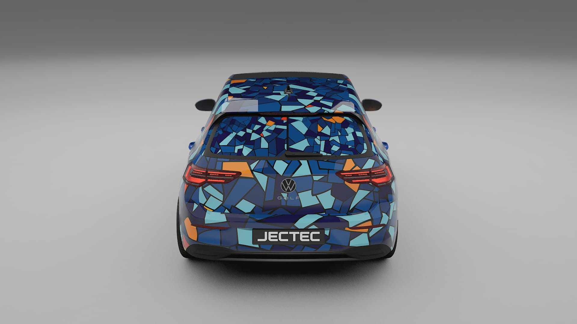 VW Golf Mk8 BARCELONA – Kit Wrap PPF Personalizat din Folie de Poliuretan Imprimabilă