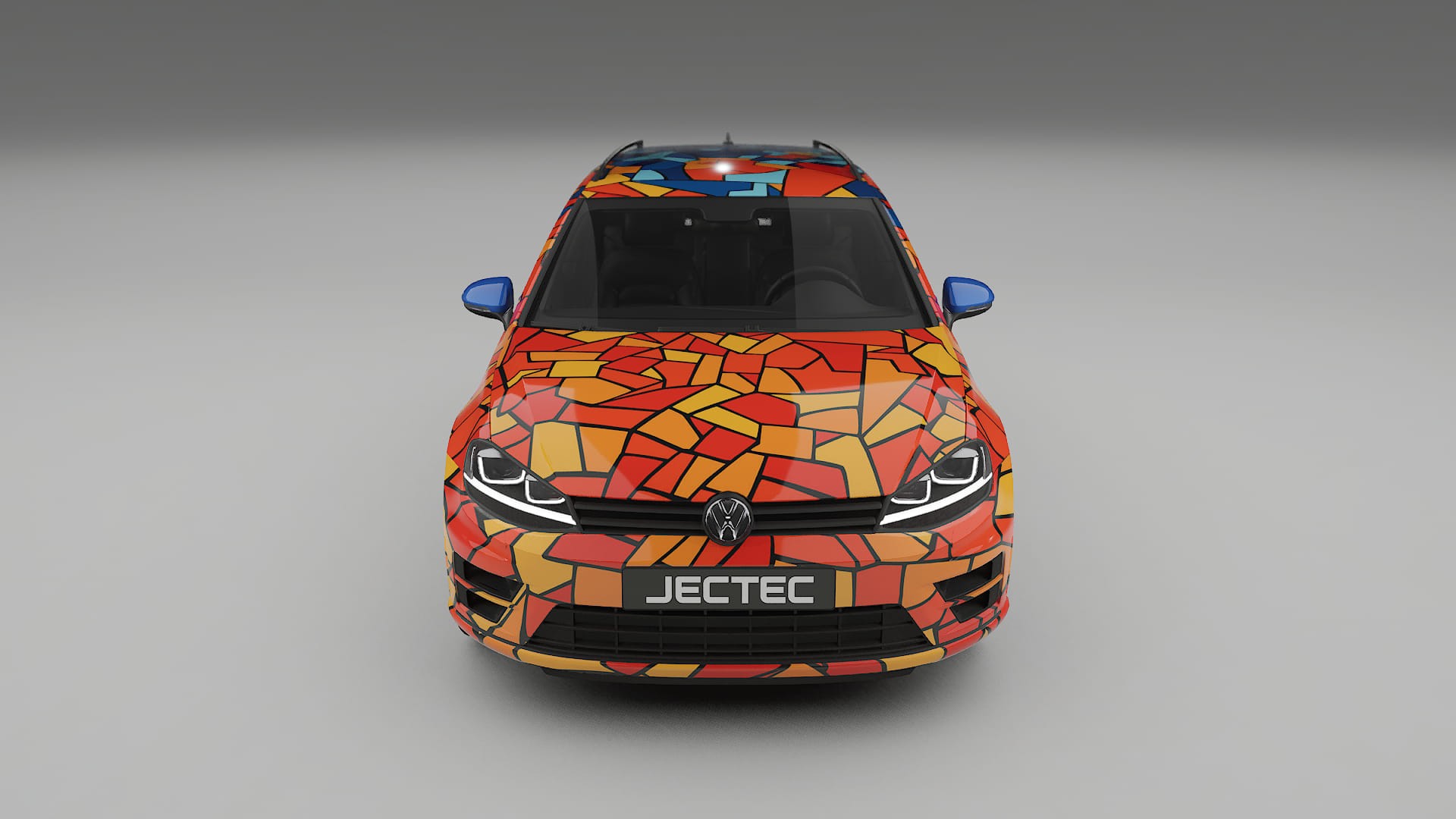 VW Golf Variant Mk7 BARCELONA – Kit Wrap PPF Personalizat din Folie de Poliuretan Imprimabilă