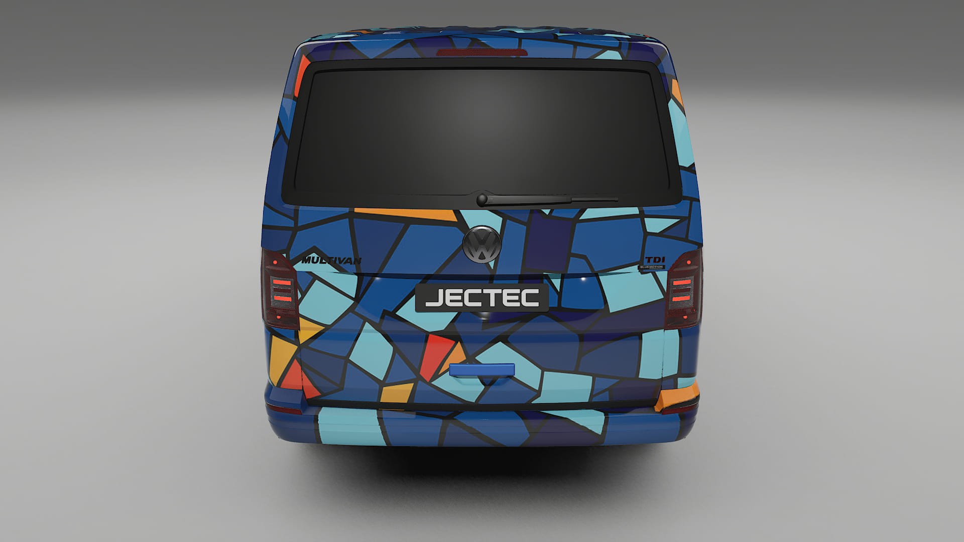 VW Transporter T6 Multivan BARCELONA – Kit Wrap PPF Personalizat din Folie de Poliuretan Imprimabilă