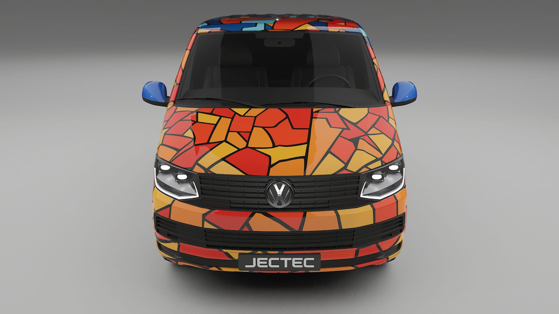 VW Transporter T6 Multivan BARCELONA – Kit Wrap PPF Personalizat din Folie de Poliuretan Imprimabilă